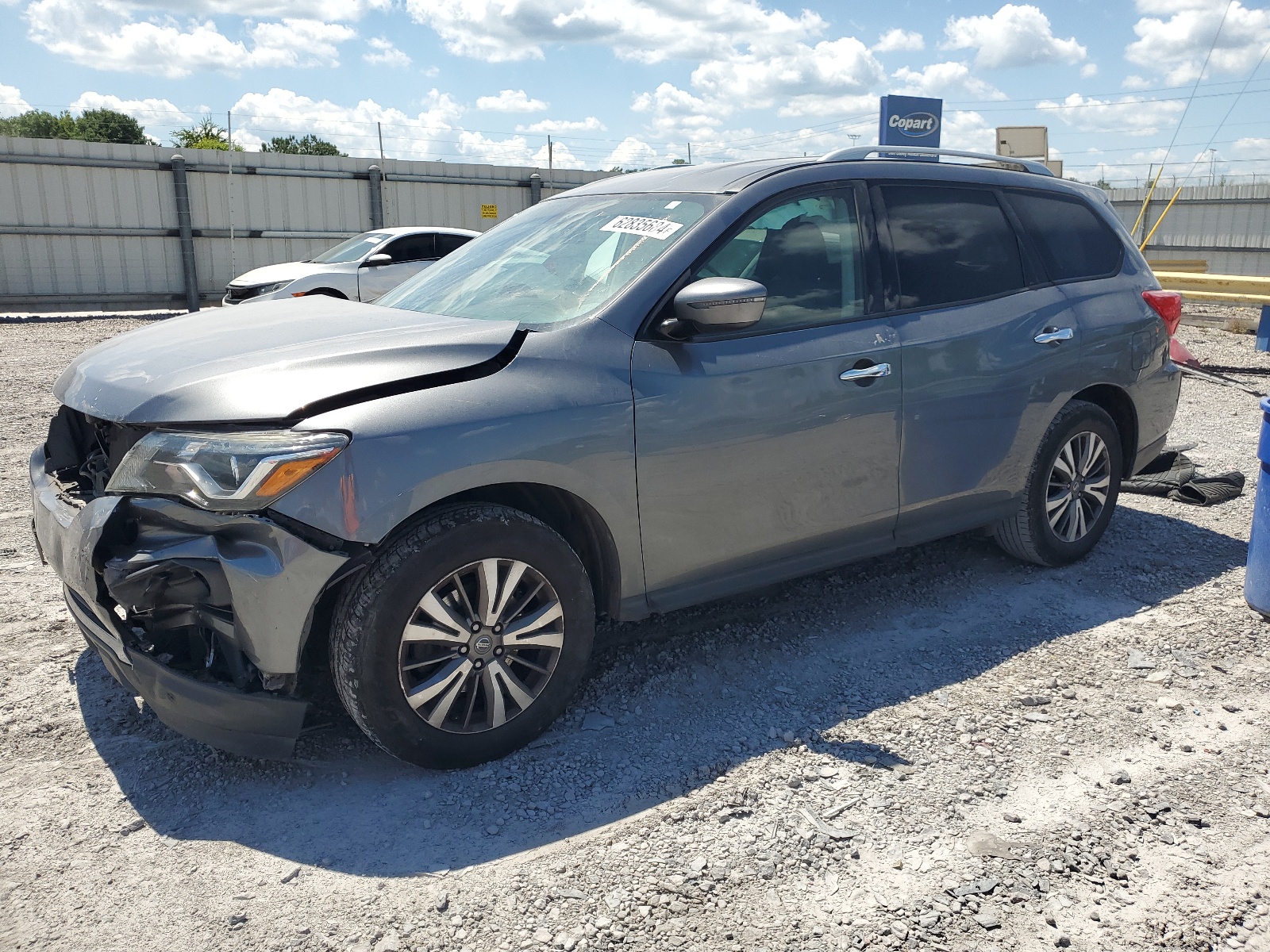 2019 Nissan Pathfinder S vin: 5N1DR2MN8KC598750