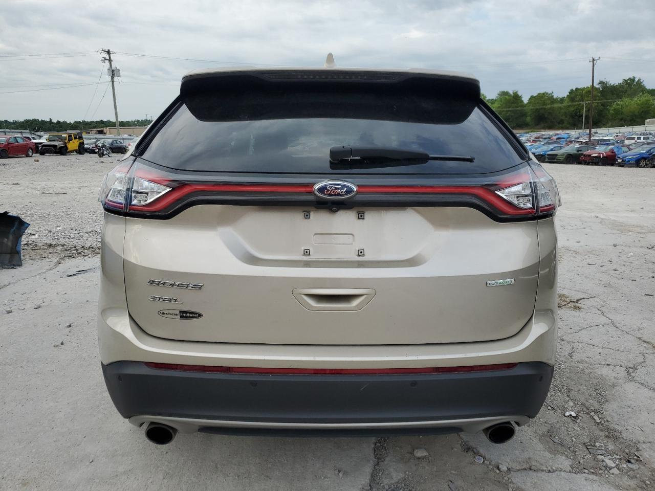 2017 Ford Edge Sel VIN: 2FMPK3J93HBB10506 Lot: 63756684