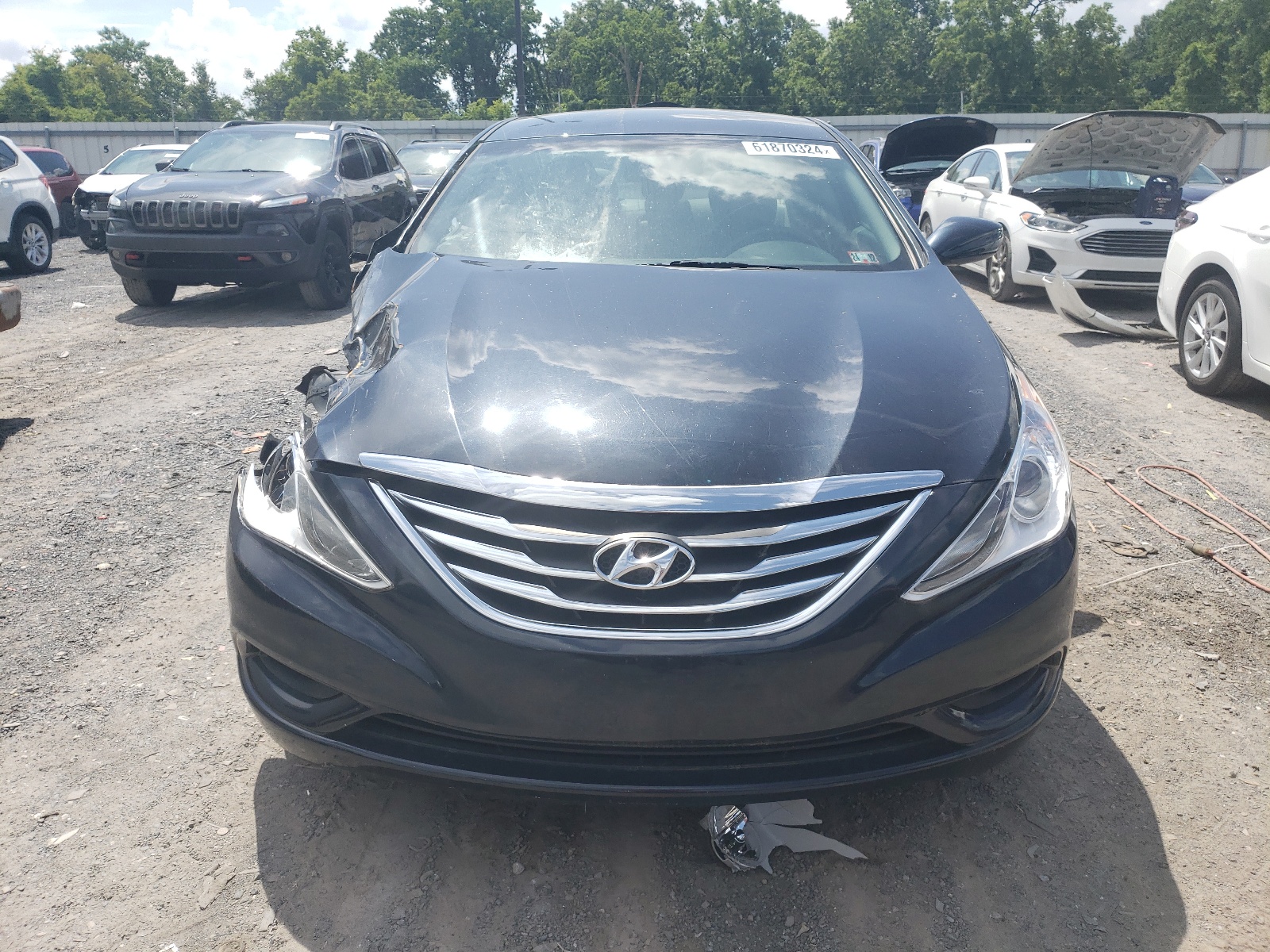 2012 Hyundai Sonata Gls vin: 5NPEB4AC6CH372966