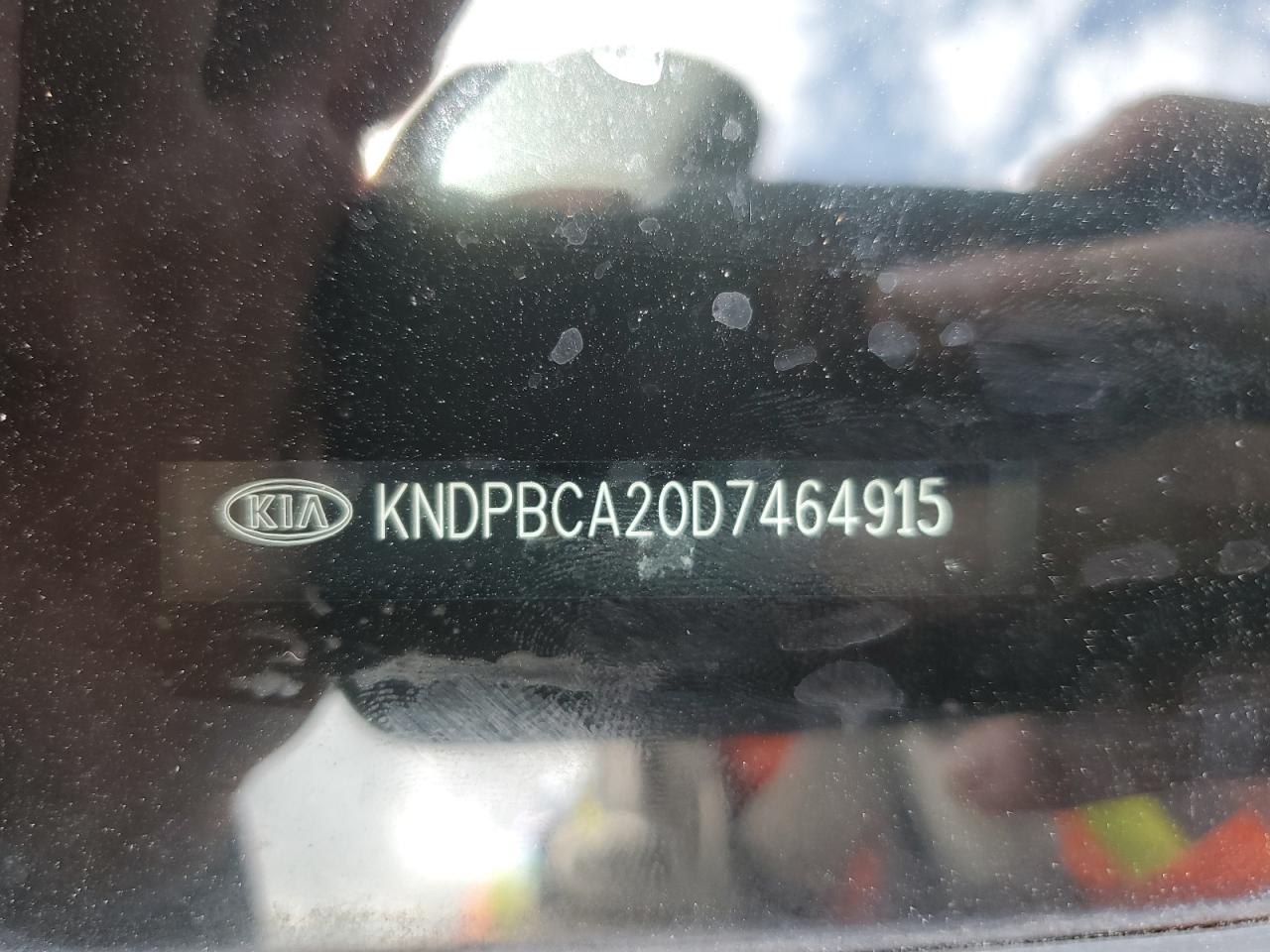 2013 Kia Sportage Lx VIN: KNDPBCA20D7464915 Lot: 63598104