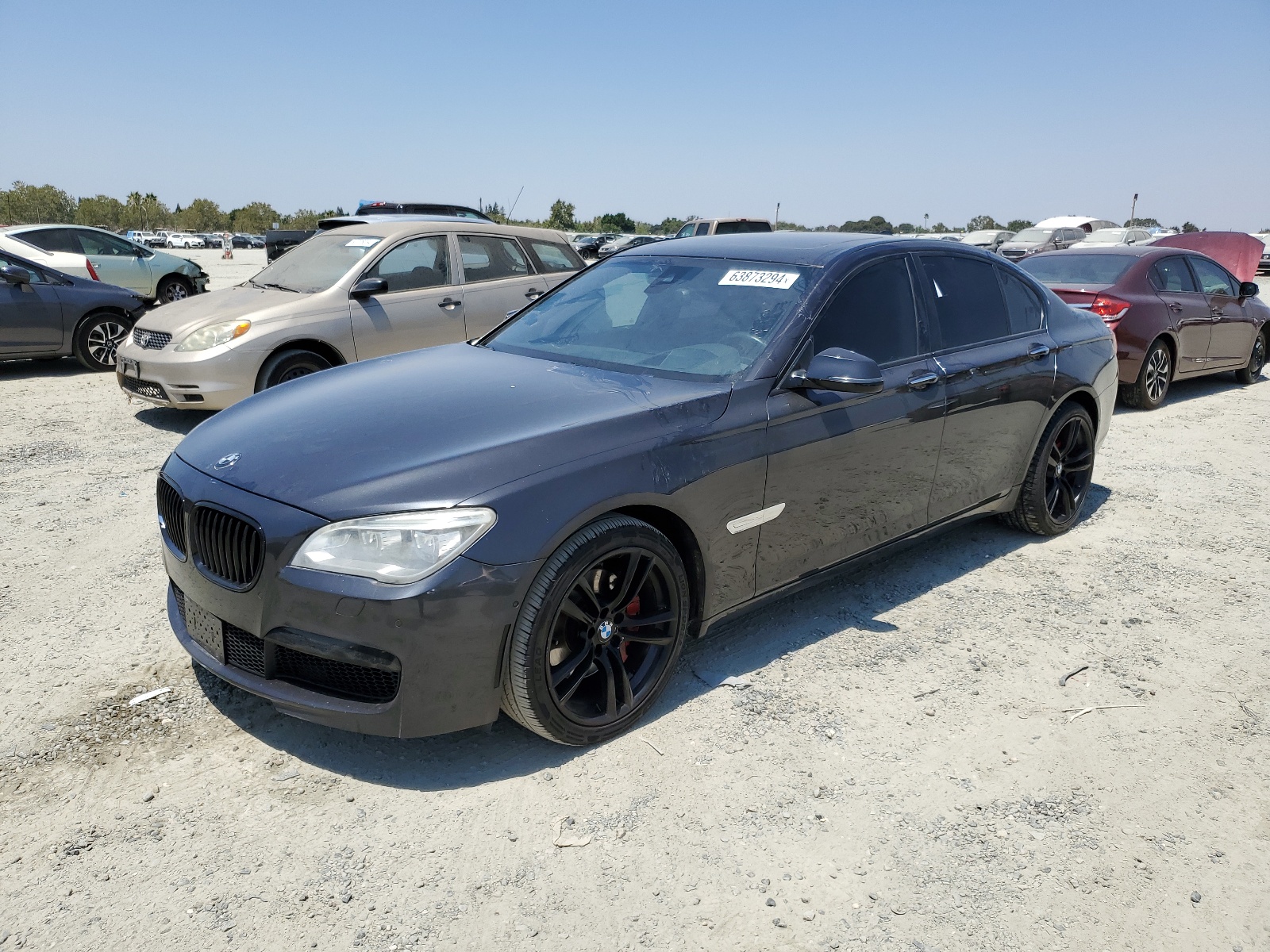 2015 BMW 740 I vin: WBAYA6C52FGK16665