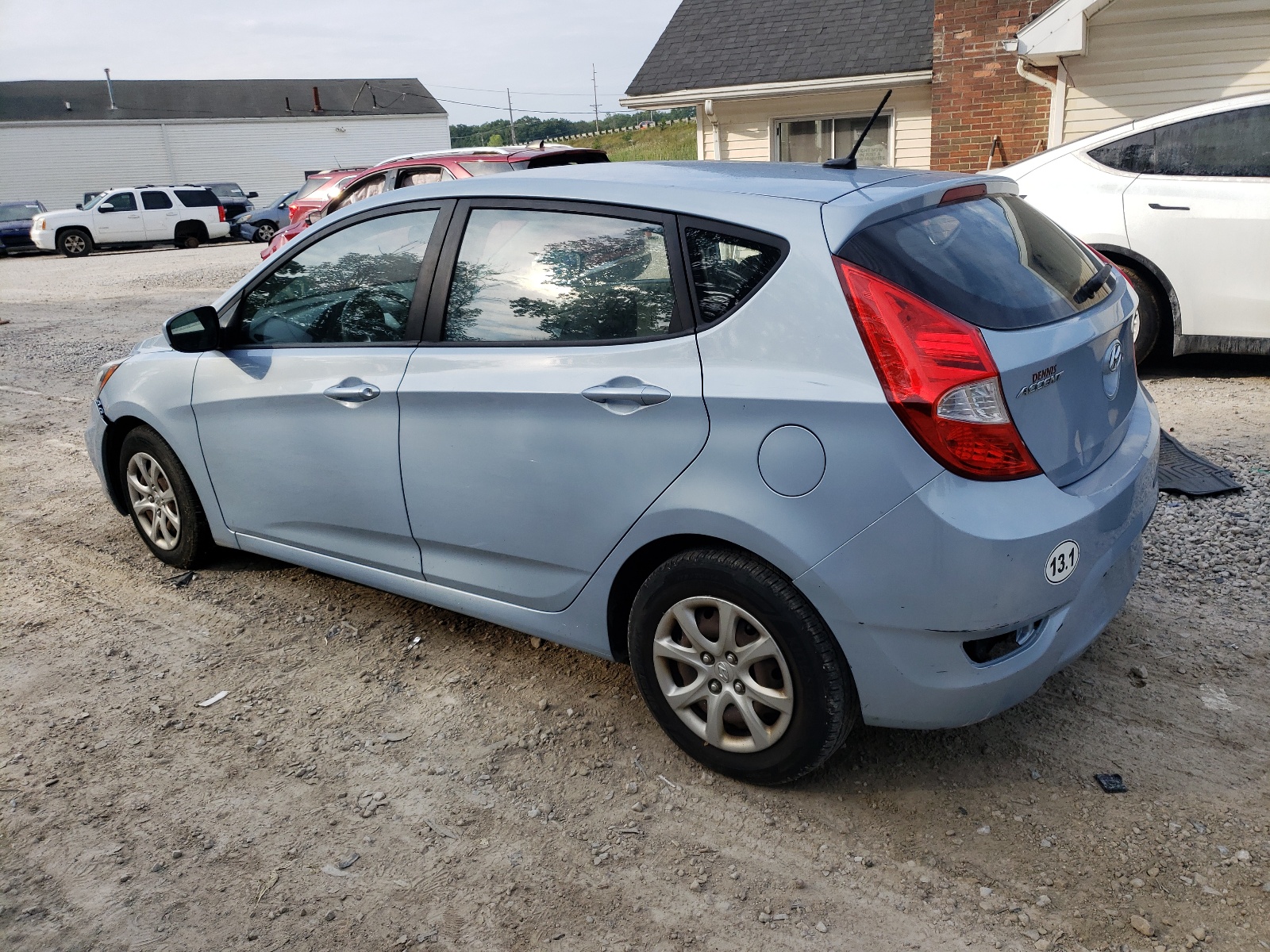 2012 Hyundai Accent Gls vin: KMHCT5AE3CU003057