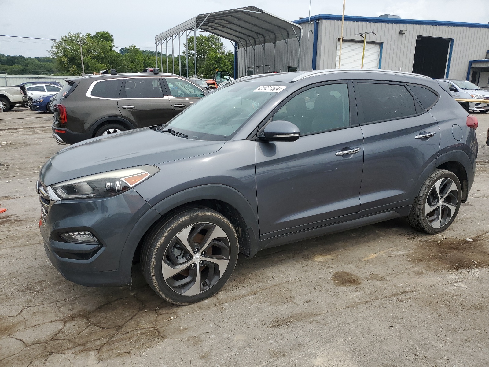 2016 Hyundai Tucson Limited vin: KM8J33A24GU112716