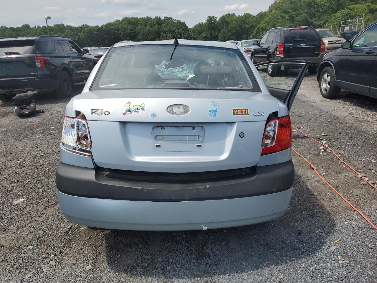 2008 Kia Rio Base VIN: KNADE123486324879 Lot: 63407894