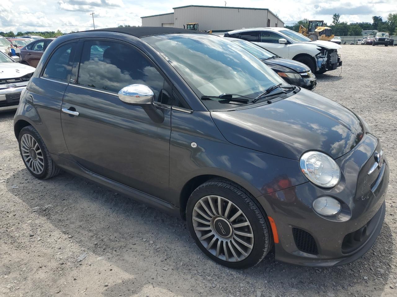 2018 Fiat 500 Lounge VIN: 3C3CFFEH7JT377592 Lot: 63964644