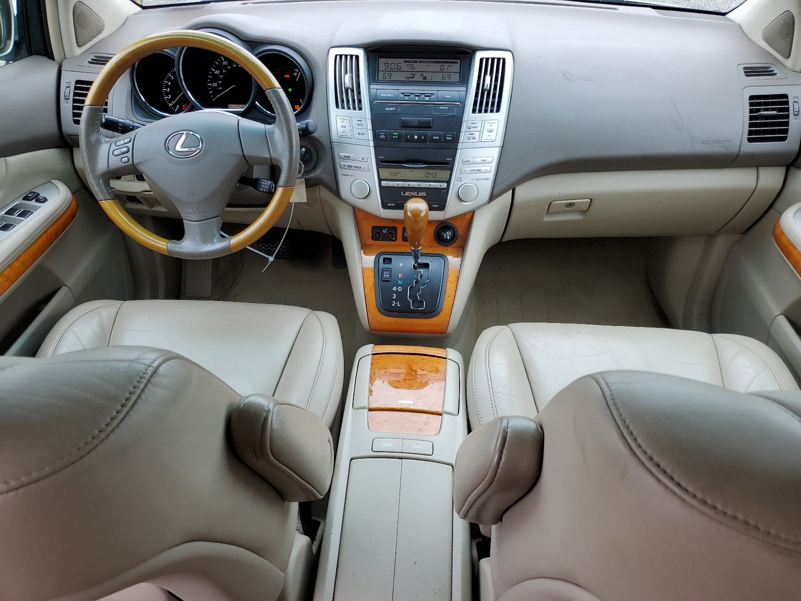 2T2HK31U99C126744 2009 Lexus Rx 350