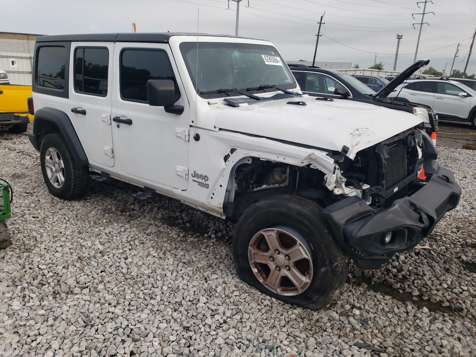 2018 Jeep Wrangler Unlimited Sport vin: 1C4HJXDG2JW319026