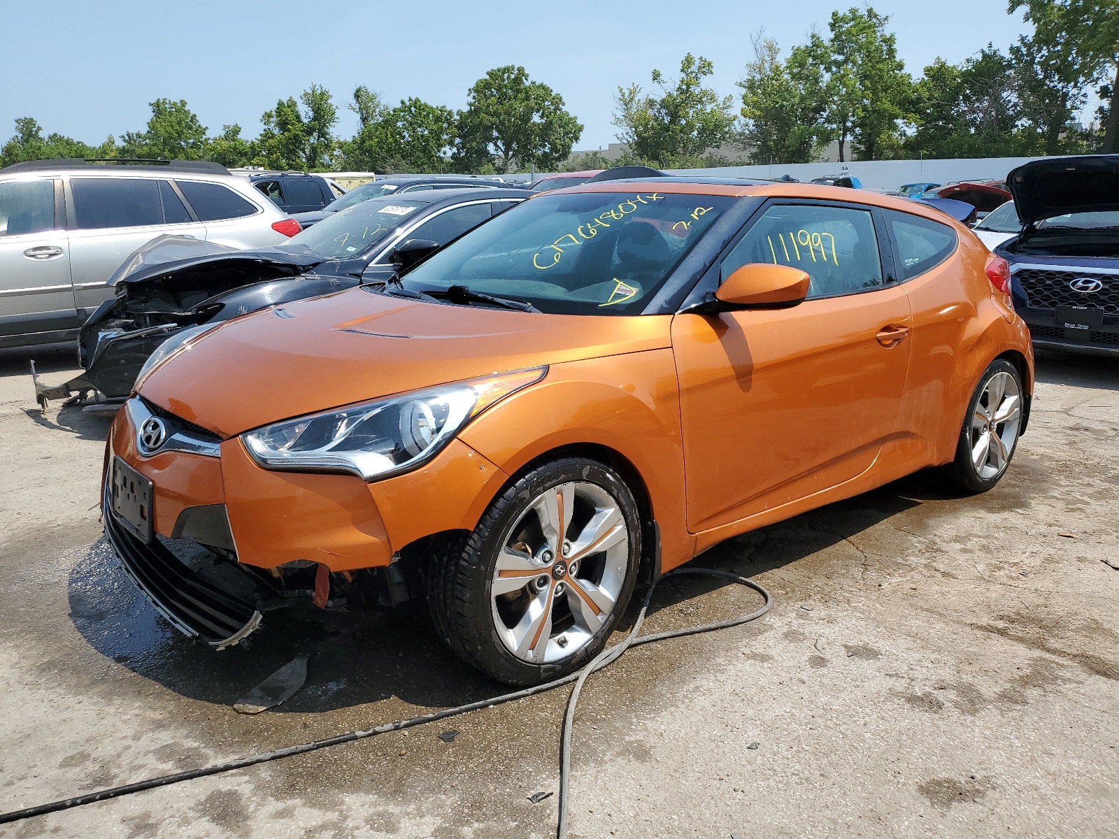 2013 Hyundai Veloster vin: KMHTC6AD5DU149667