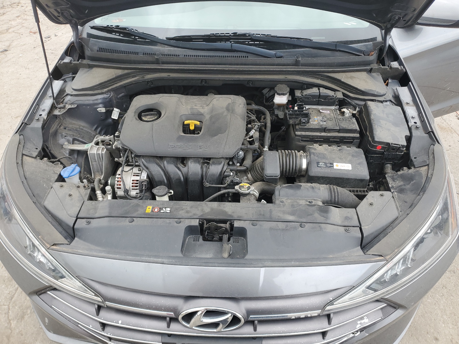 5NPD84LF4KH428354 2019 Hyundai Elantra Sel