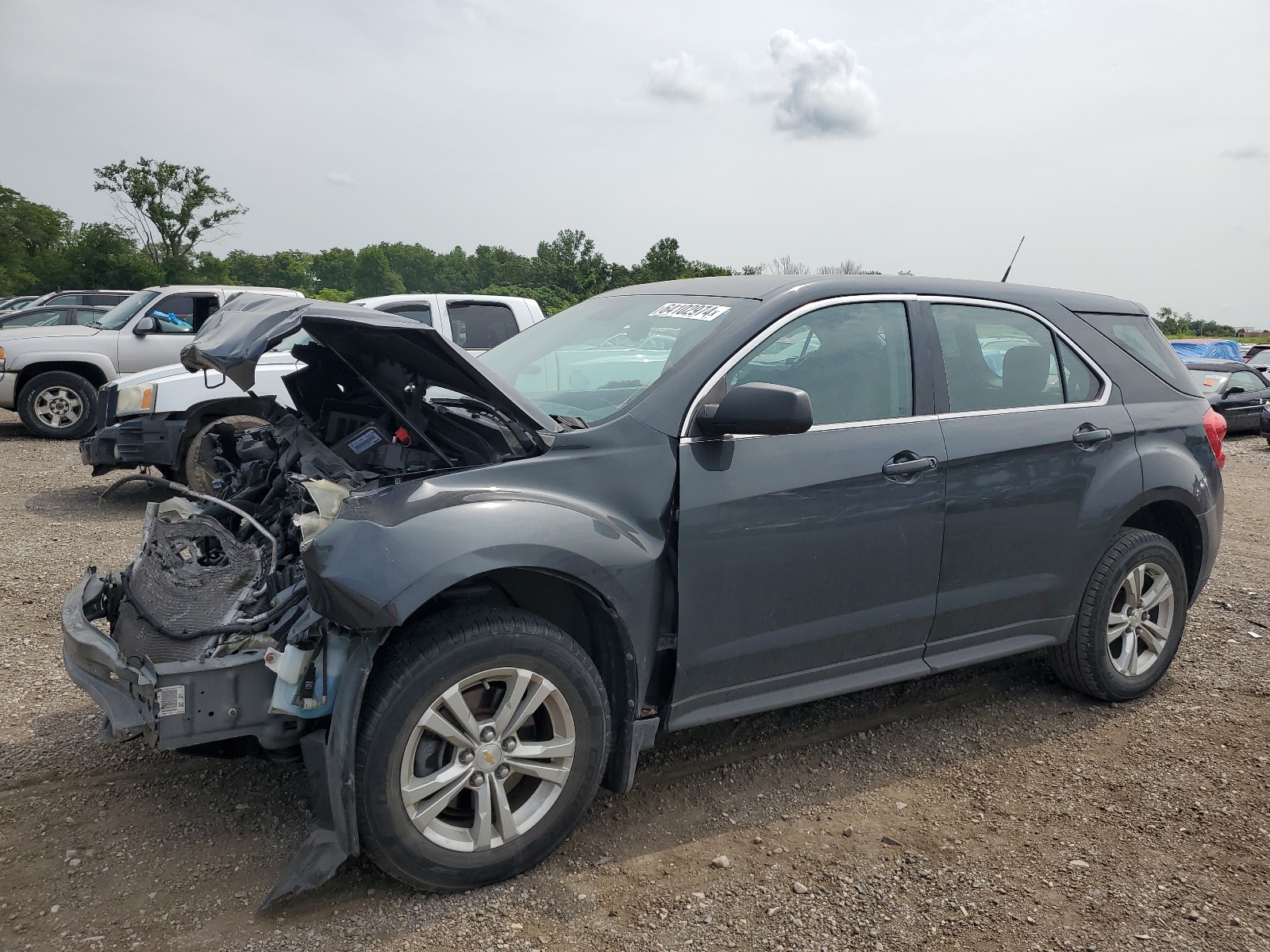 2012 Chevrolet Equinox Ls vin: 2GNALBEK9C1226099