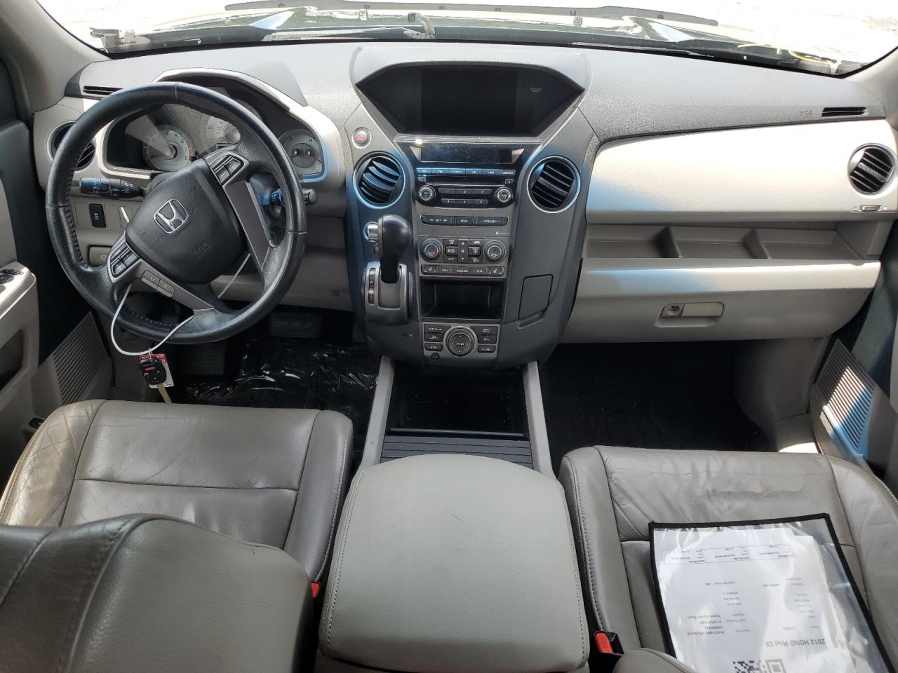 2012 Honda Pilot Exln VIN: 5FNYF4H77CB033383 Lot: 63778054