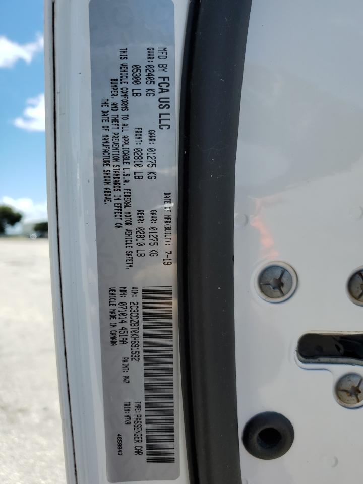 2019 Dodge Challenger R/T VIN: 2C3CDZBT0KH691532 Lot: 61390814