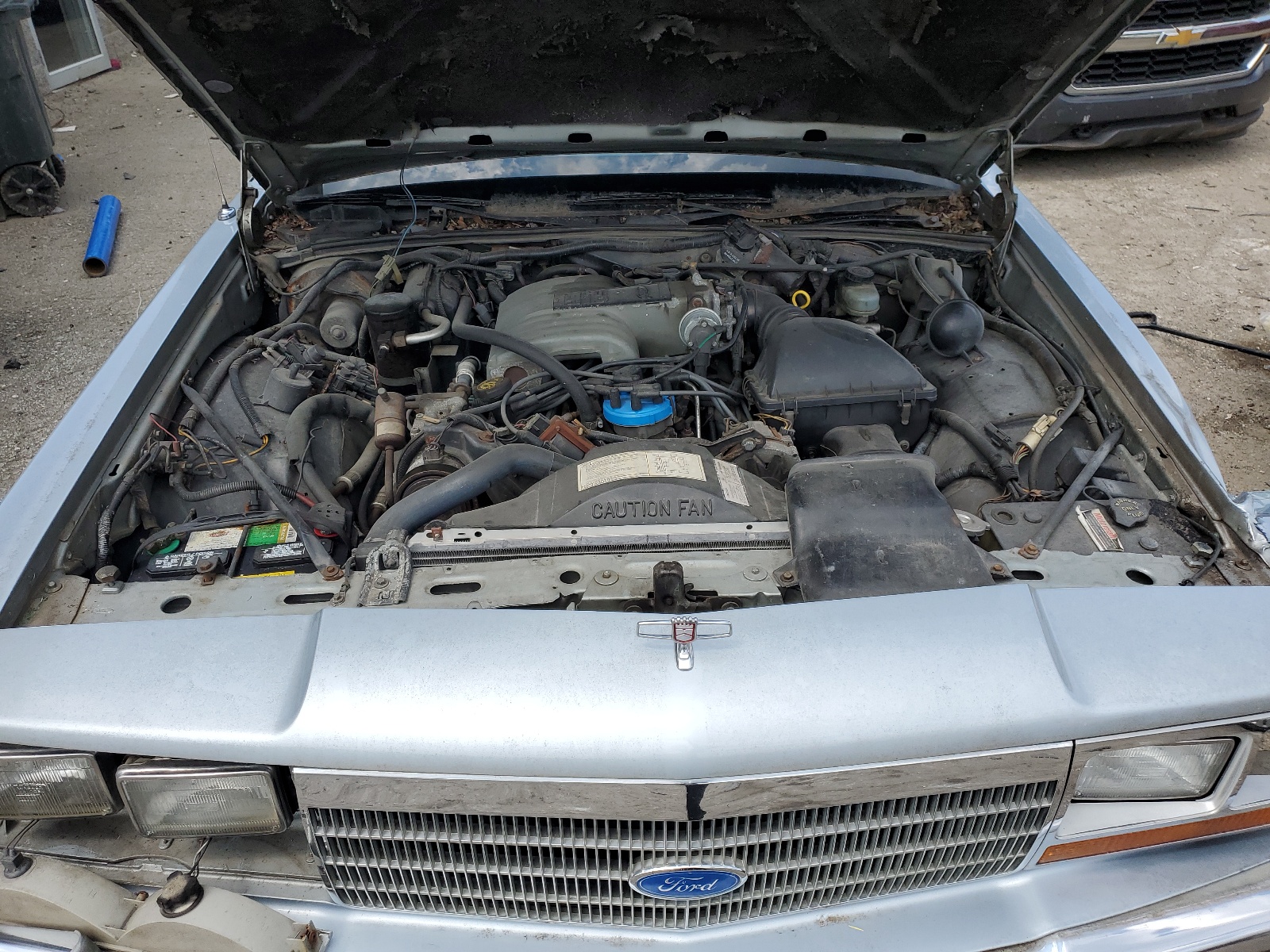 2FABP77F8KX166820 1989 Ford Crown Victoria Lx