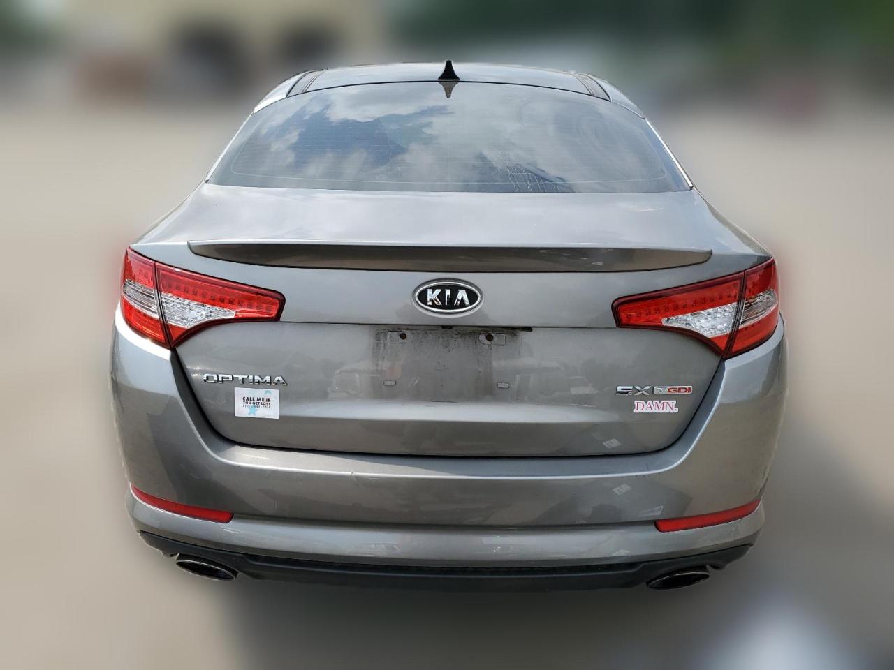 2012 Kia Optima Sx VIN: 5XXGR4A69CG008910 Lot: 61900334