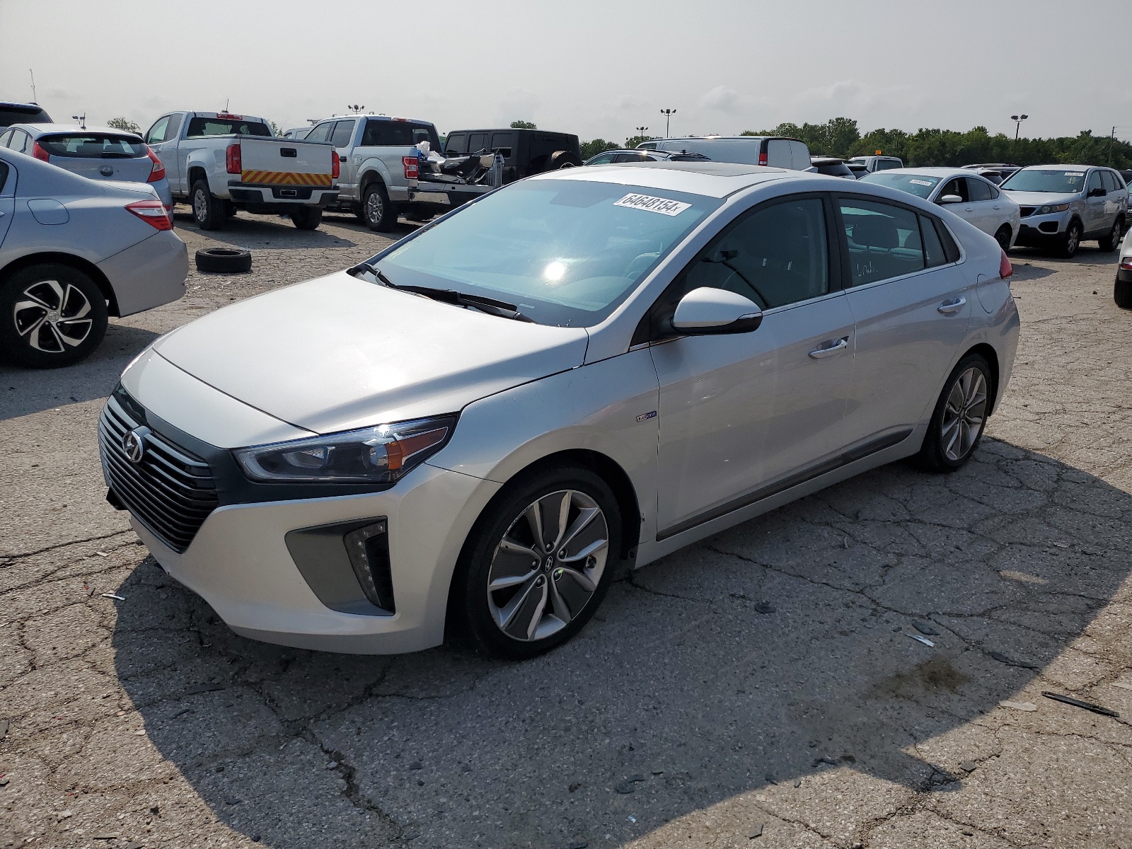 2017 Hyundai Ioniq Limited vin: KMHC85LC4HU049033