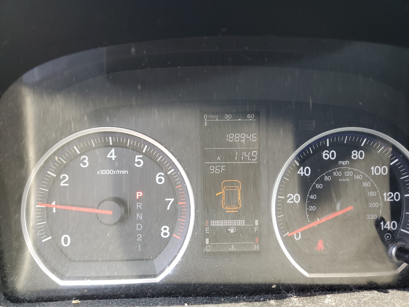 JHLRE48587C114839 2007 Honda Cr-V Ex