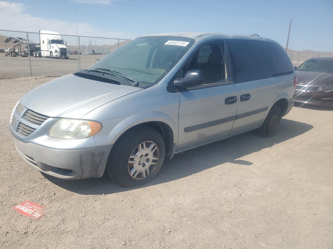 2006 Dodge Caravan Se VIN: 1D4GP25R56B729379 Lot: 63933174