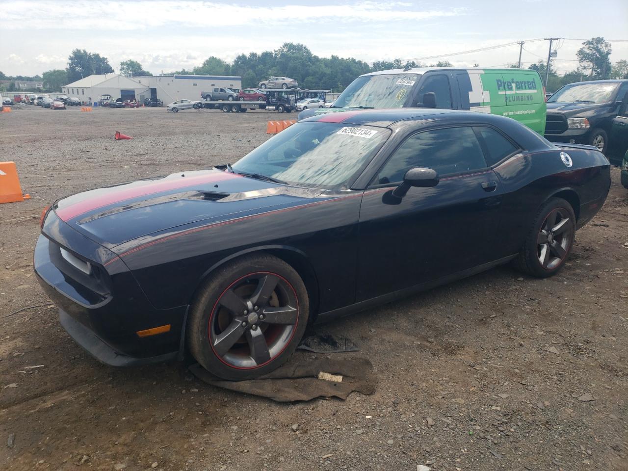 2012 Dodge Challenger Sxt VIN: 2C3CDYAG7CH292181 Lot: 62902134