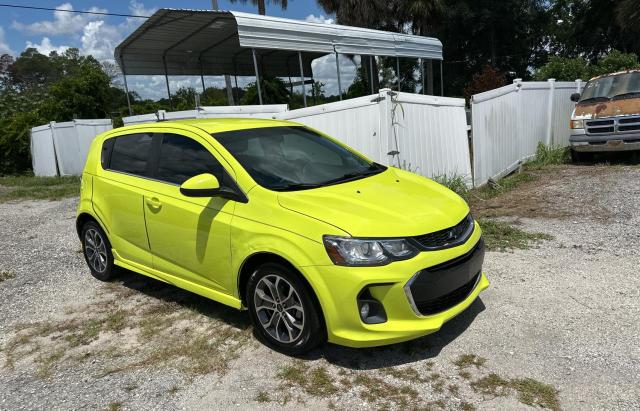  CHEVROLET SONIC 2019 Зелений