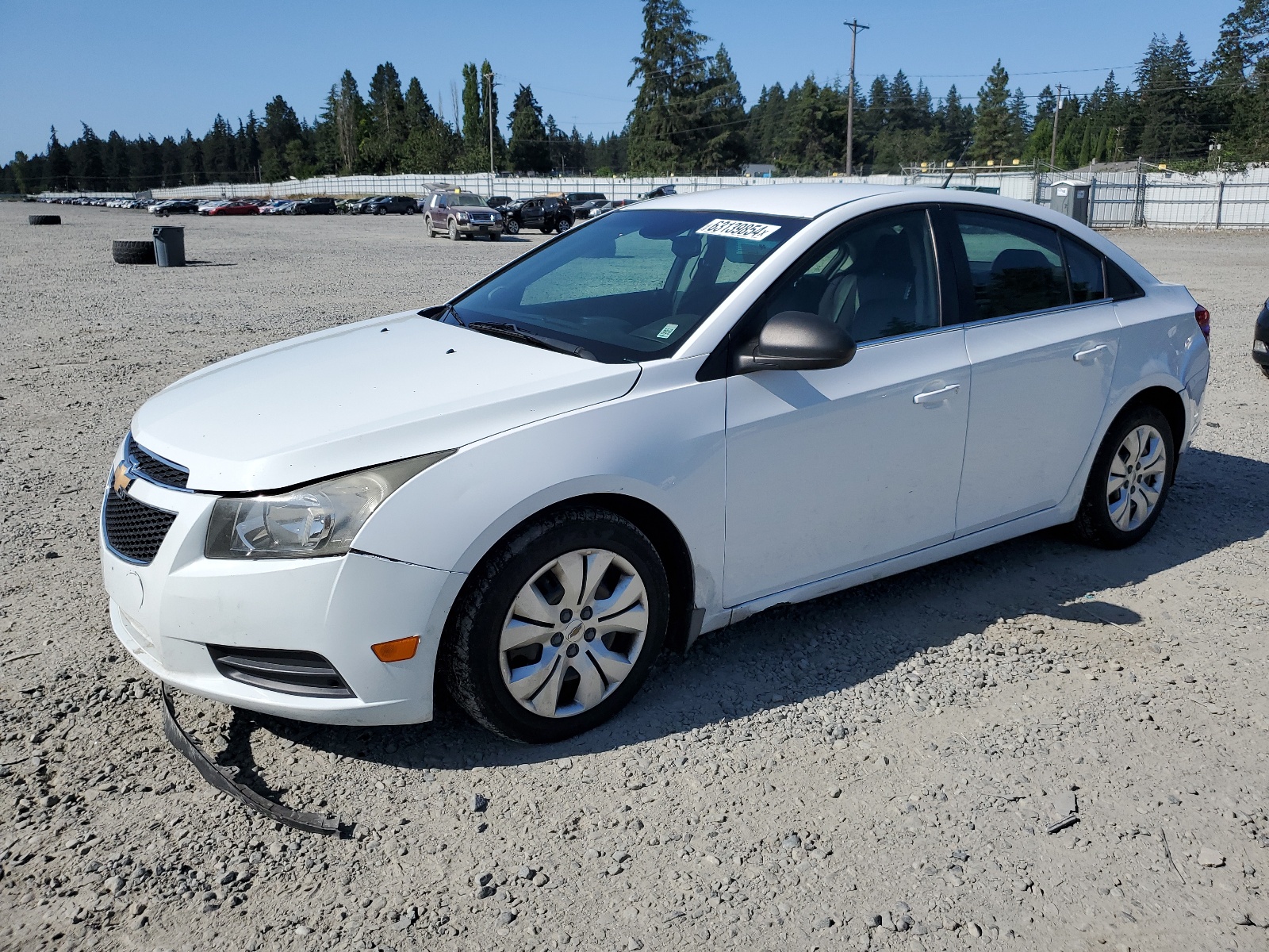 2012 Chevrolet Cruze Ls vin: 1G1PC5SH0C7389278