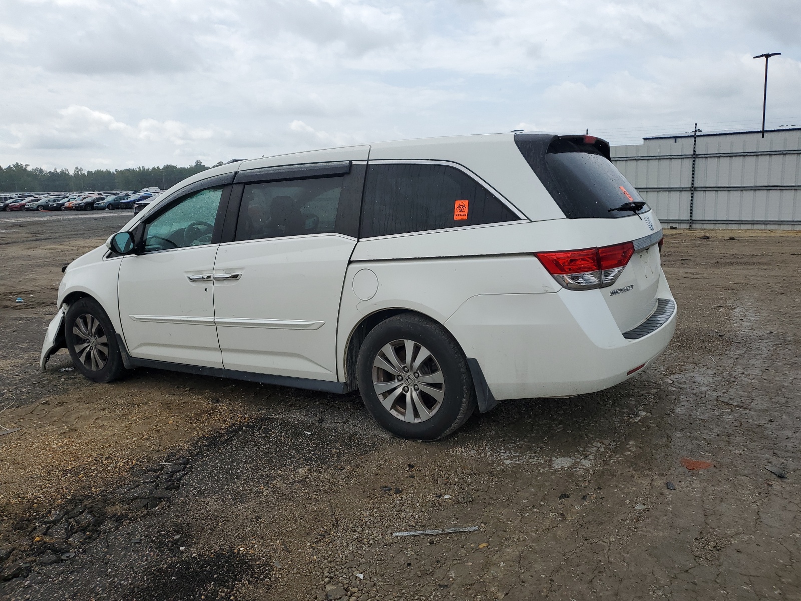 5FNRL5H67FB088673 2015 Honda Odyssey Exl