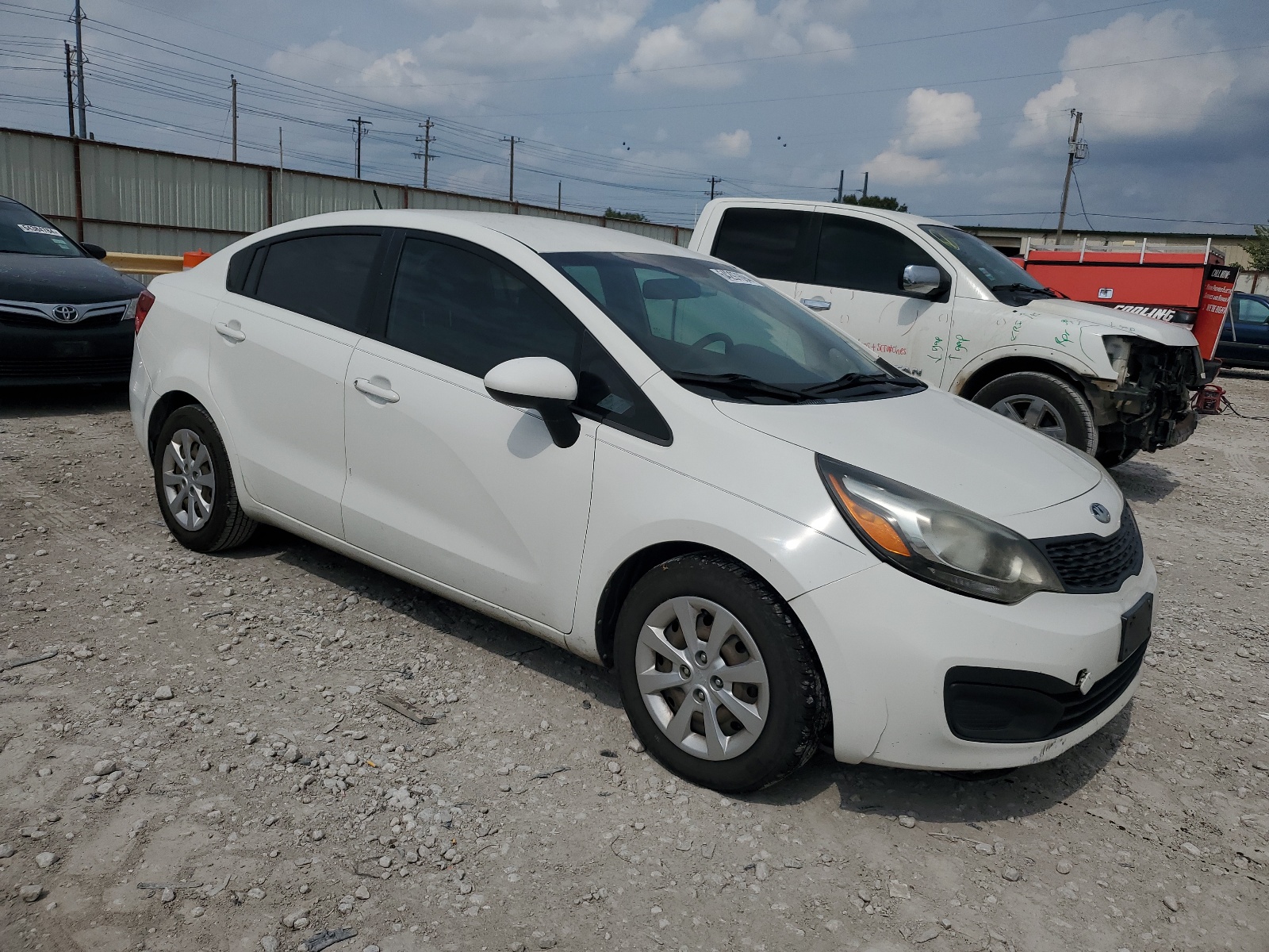 2014 Kia Rio Lx vin: KNADM4A35E6368360