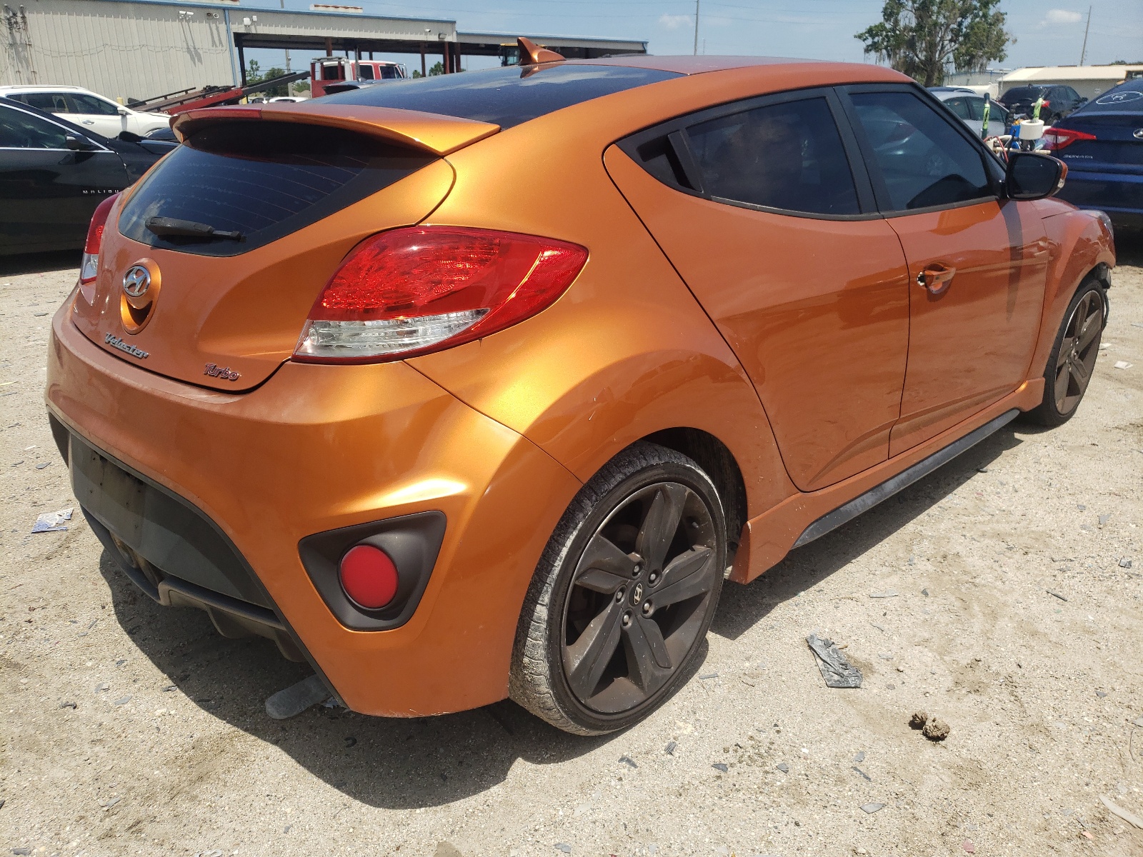 2013 Hyundai Veloster Turbo vin: KMHTC6AE7DU158556