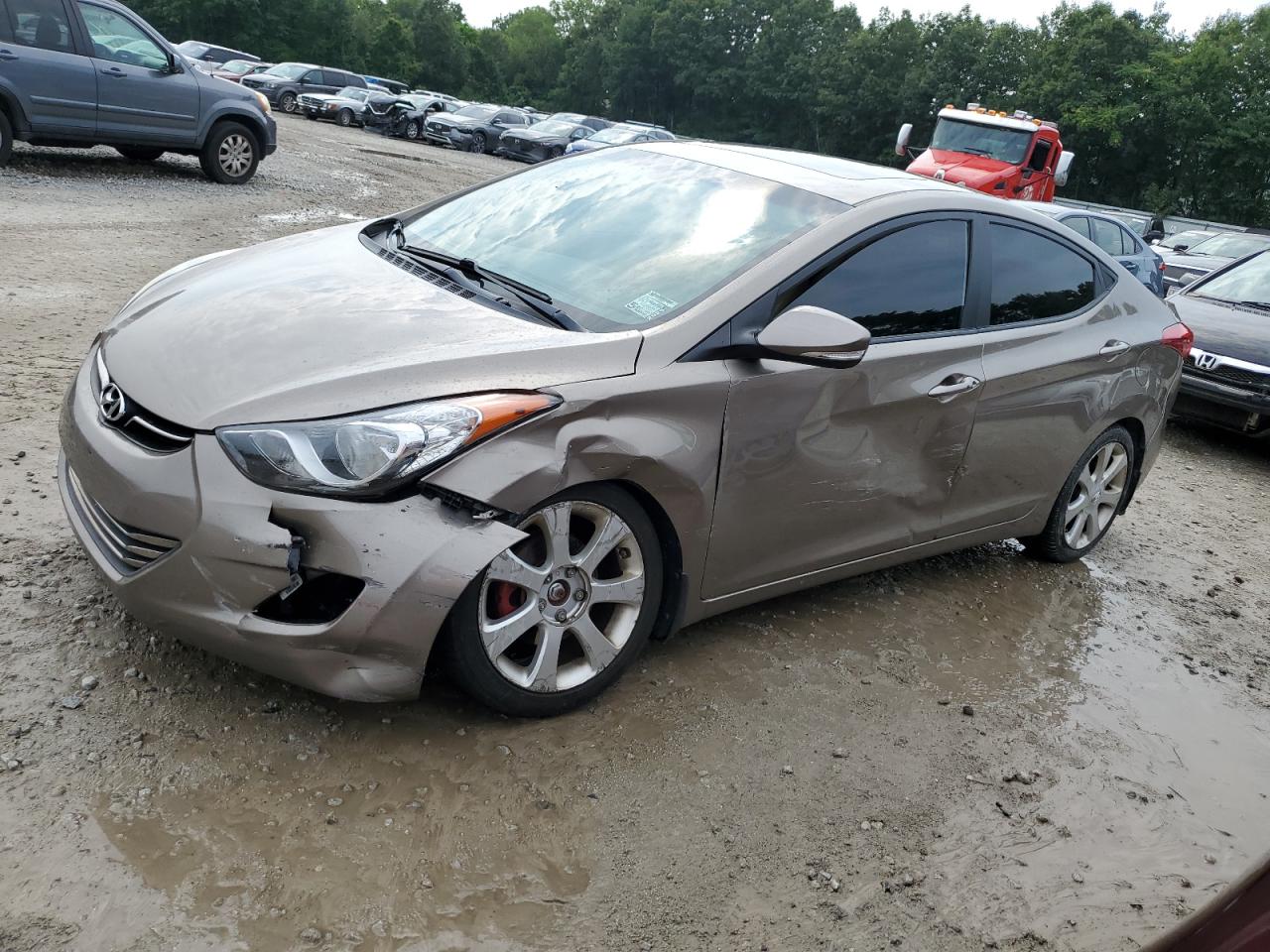 VIN 5NPDH4AE2DH428852 2013 HYUNDAI ELANTRA no.1