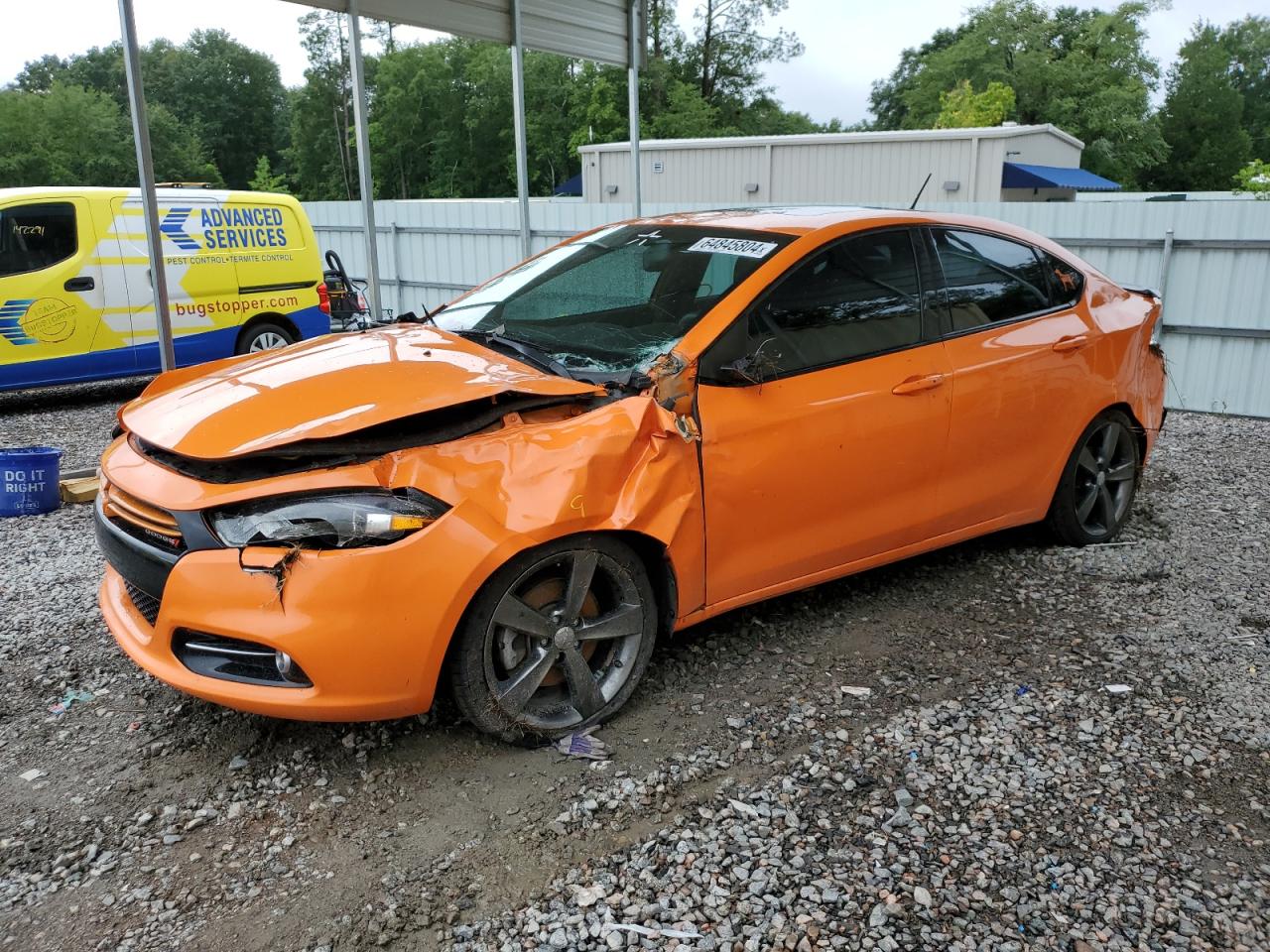 2014 Dodge Dart Gt VIN: 1C3CDFEB1ED767309 Lot: 64845804