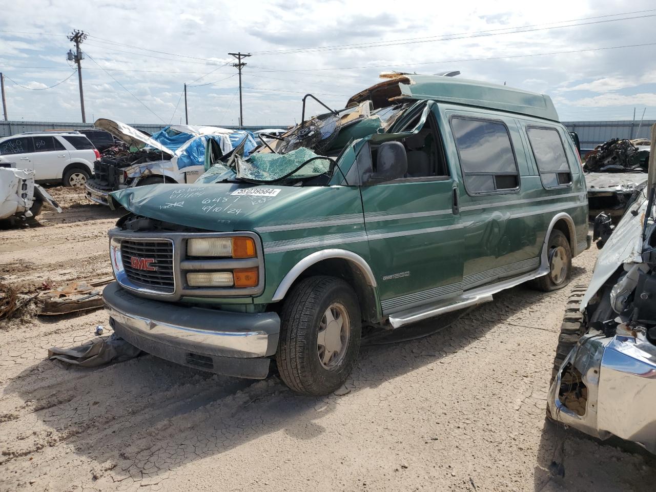 1999 GMC Savana Rv G1500 VIN: 1GDFG15R9X1056487 Lot: 59039584