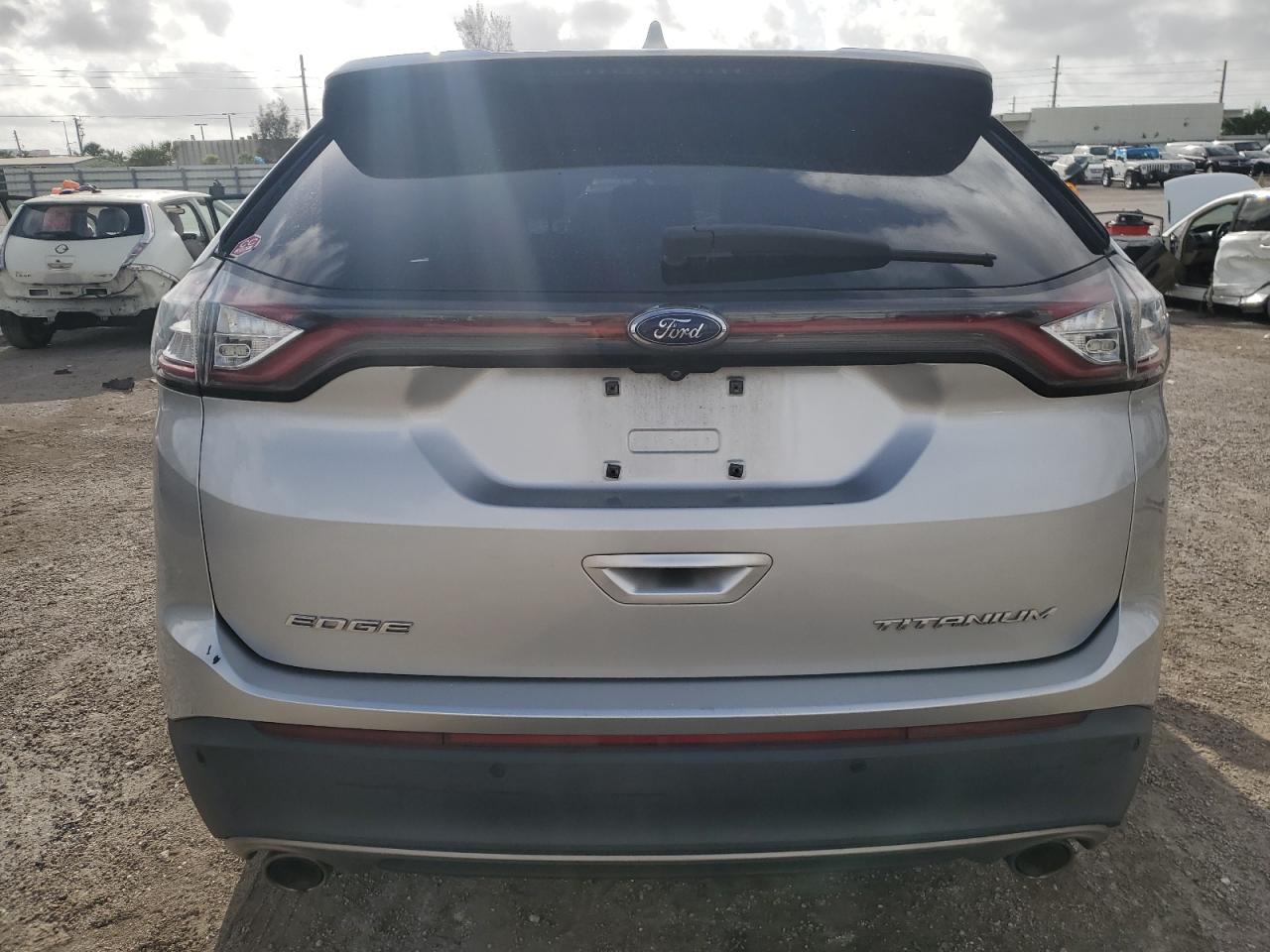 2016 Ford Edge Titanium VIN: 2FMPK3K81GBB99657 Lot: 61370444