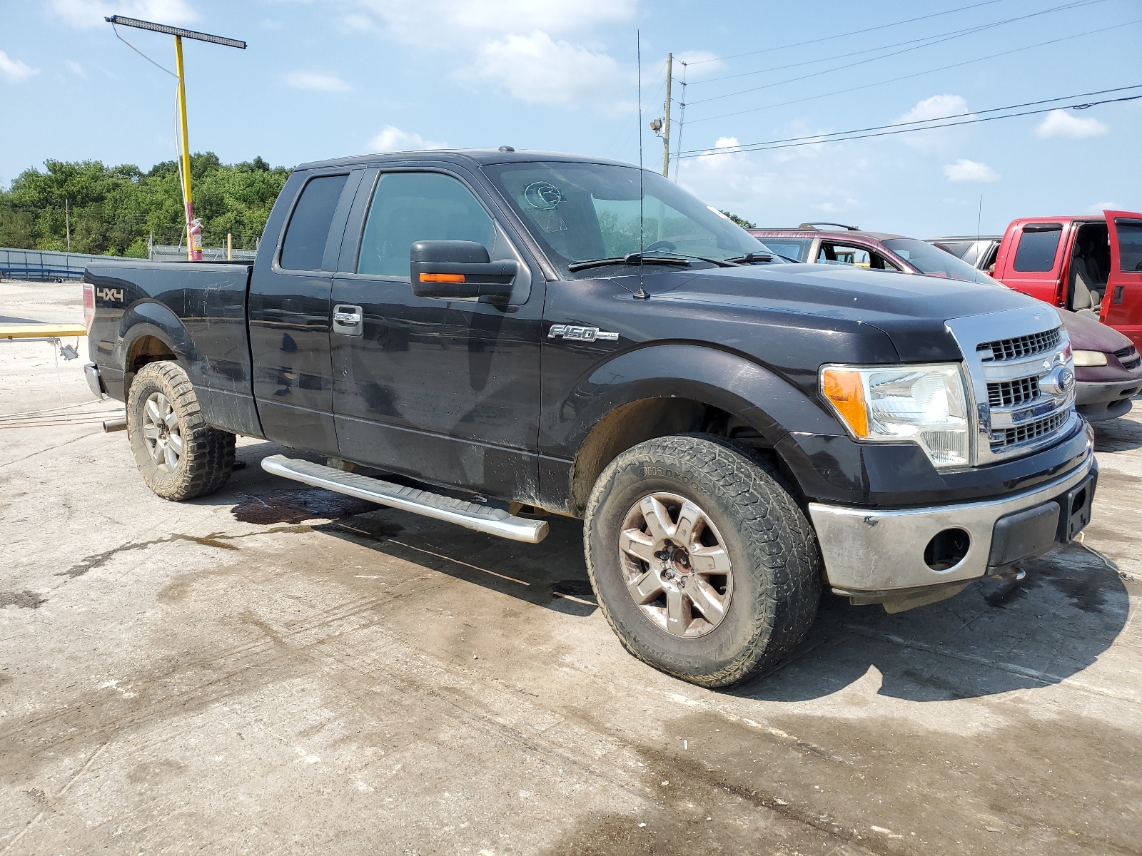 2014 Ford F150 Super Cab vin: 1FTEX1EM8EFA22190