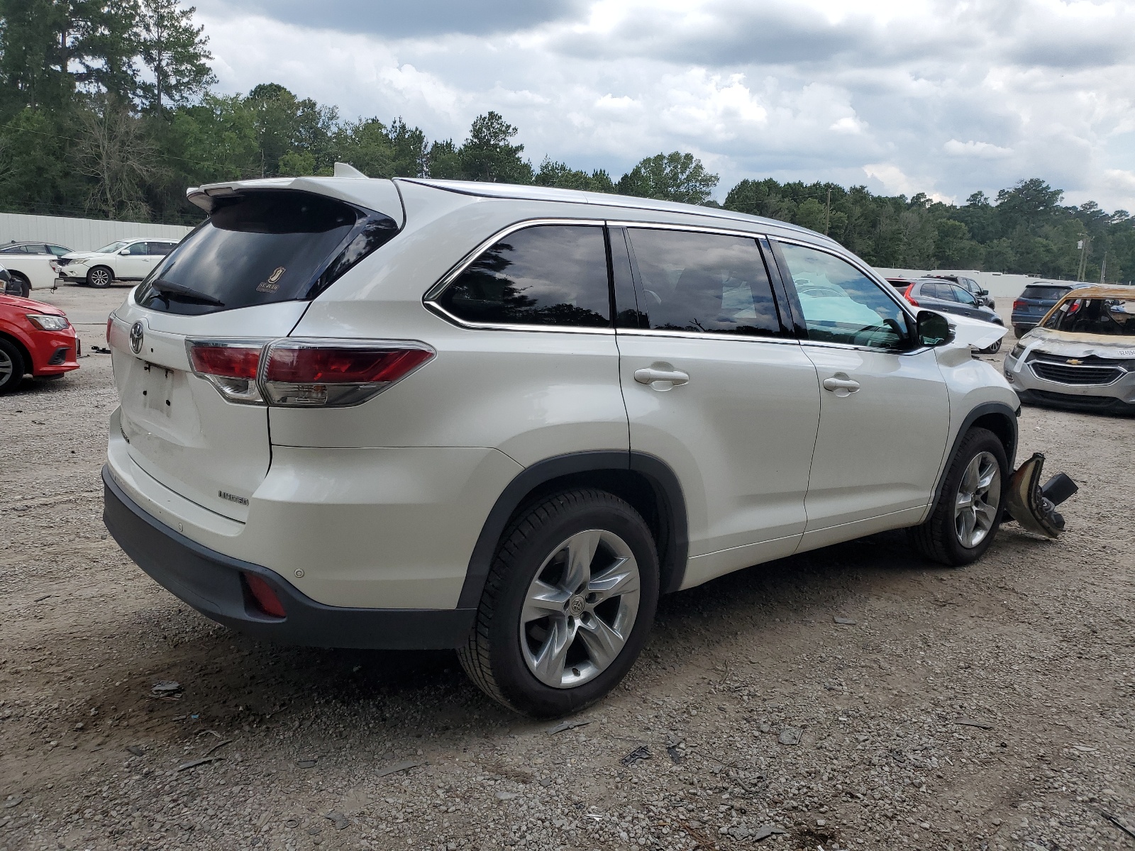 2015 Toyota Highlander Limited vin: 5TDYKRFH2FS107295