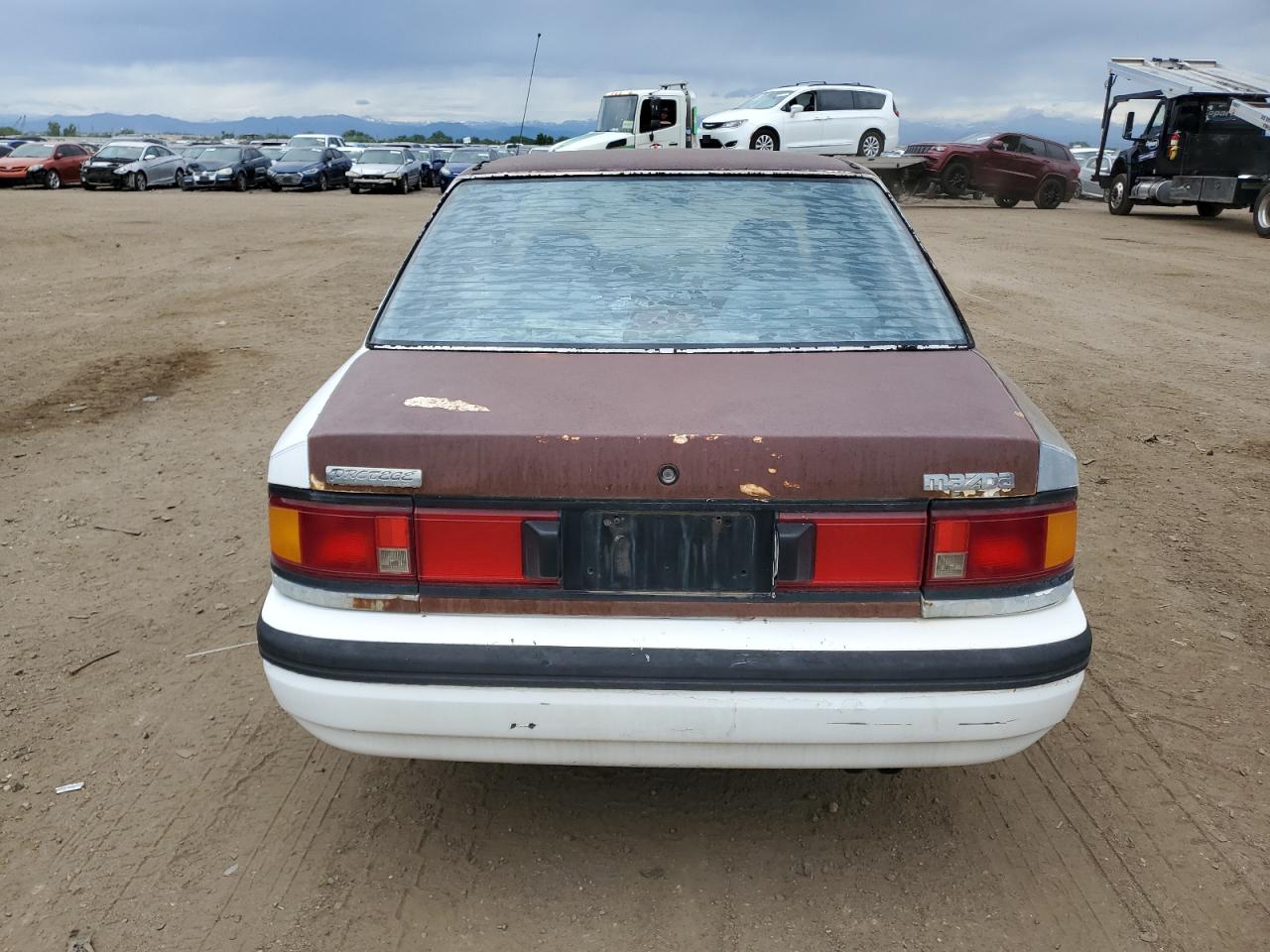 1991 Mazda Protege Lx VIN: JM1BG2262M0206721 Lot: 60271514