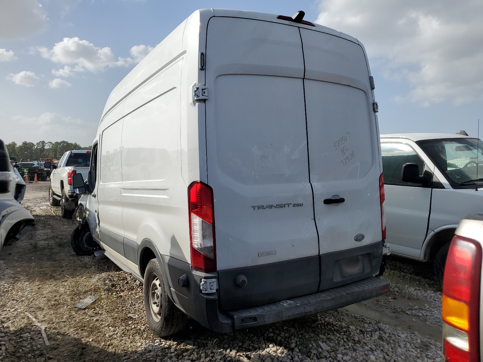 2015 Ford Transit T-250 vin: 1FTNR2XG3FKA83348