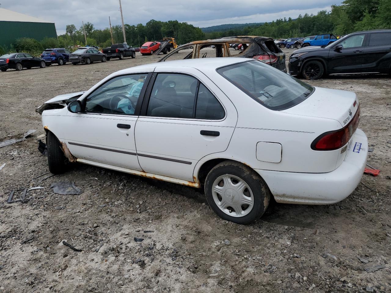 1998 Nissan Sentra E VIN: 1N4AB41D2WC704155 Lot: 64597704