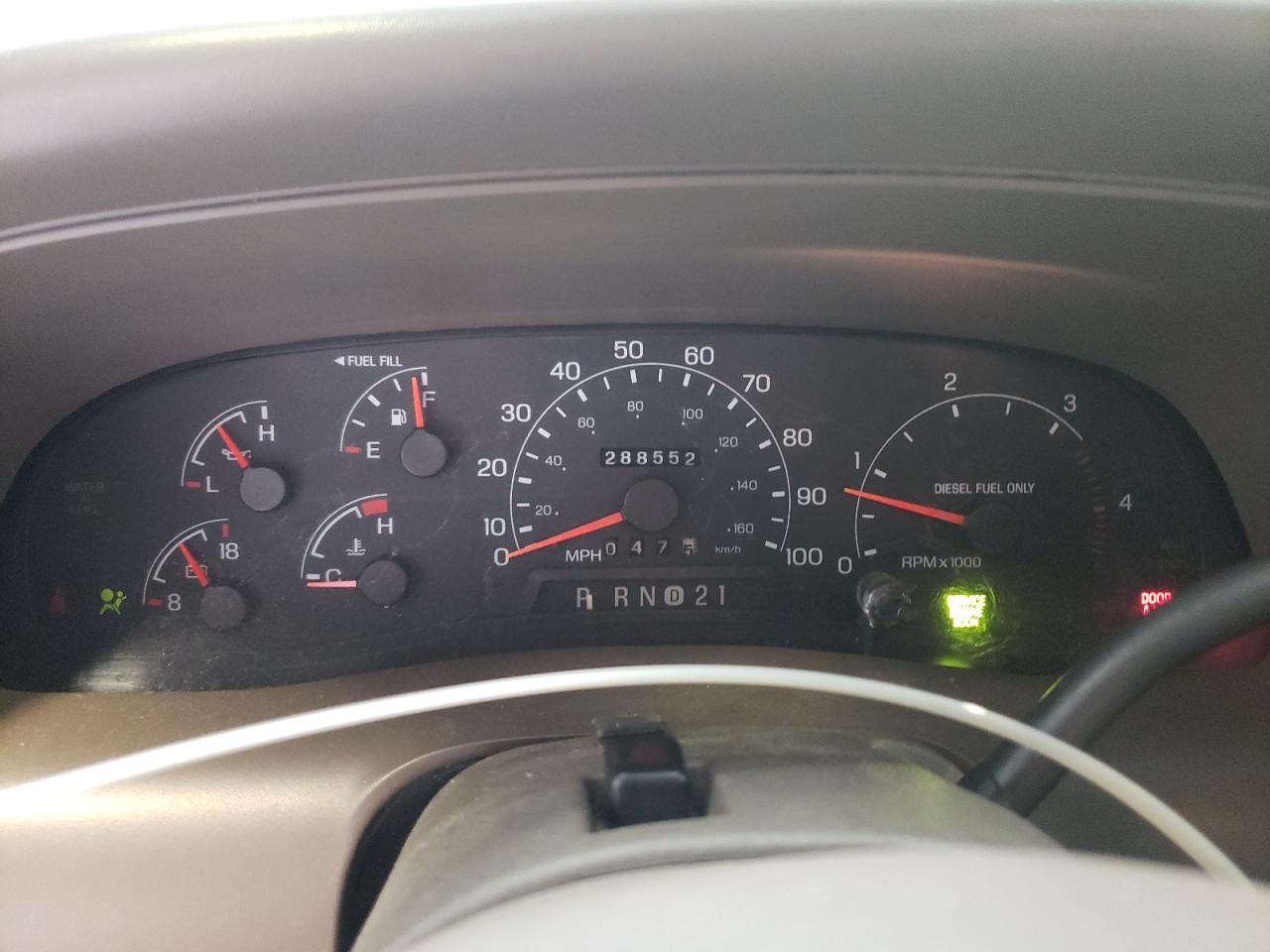 2001 Ford Excursion Limited VIN: 1FMSU43F21EA78199 Lot: 60574284