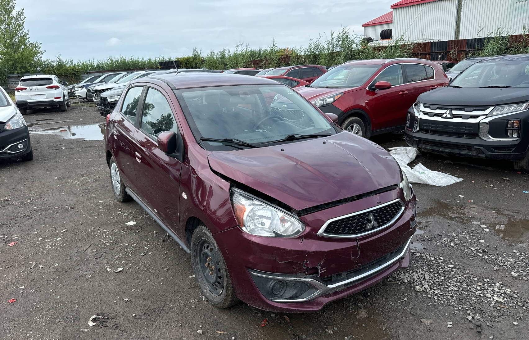 2019 Mitsubishi Mirage Es vin: ML32A3HJ2KH008838