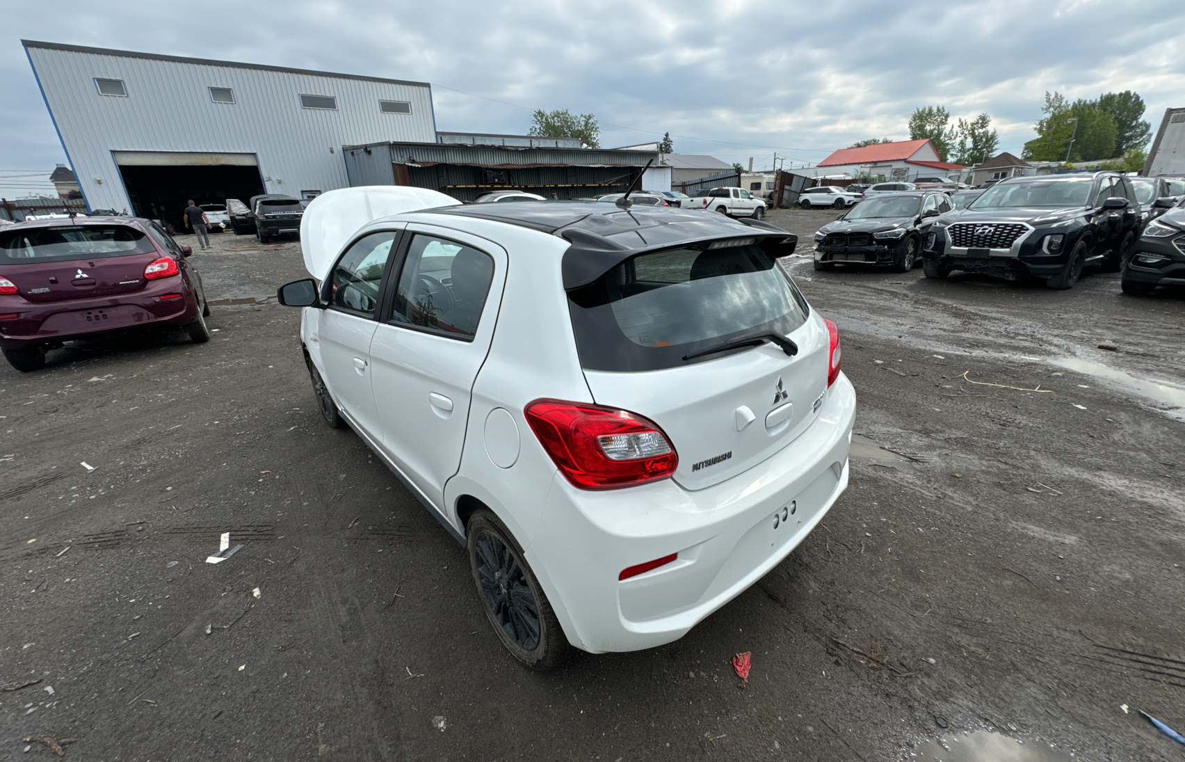 2019 Mitsubishi Mirage Le vin: ML32A5HJ8KH009231