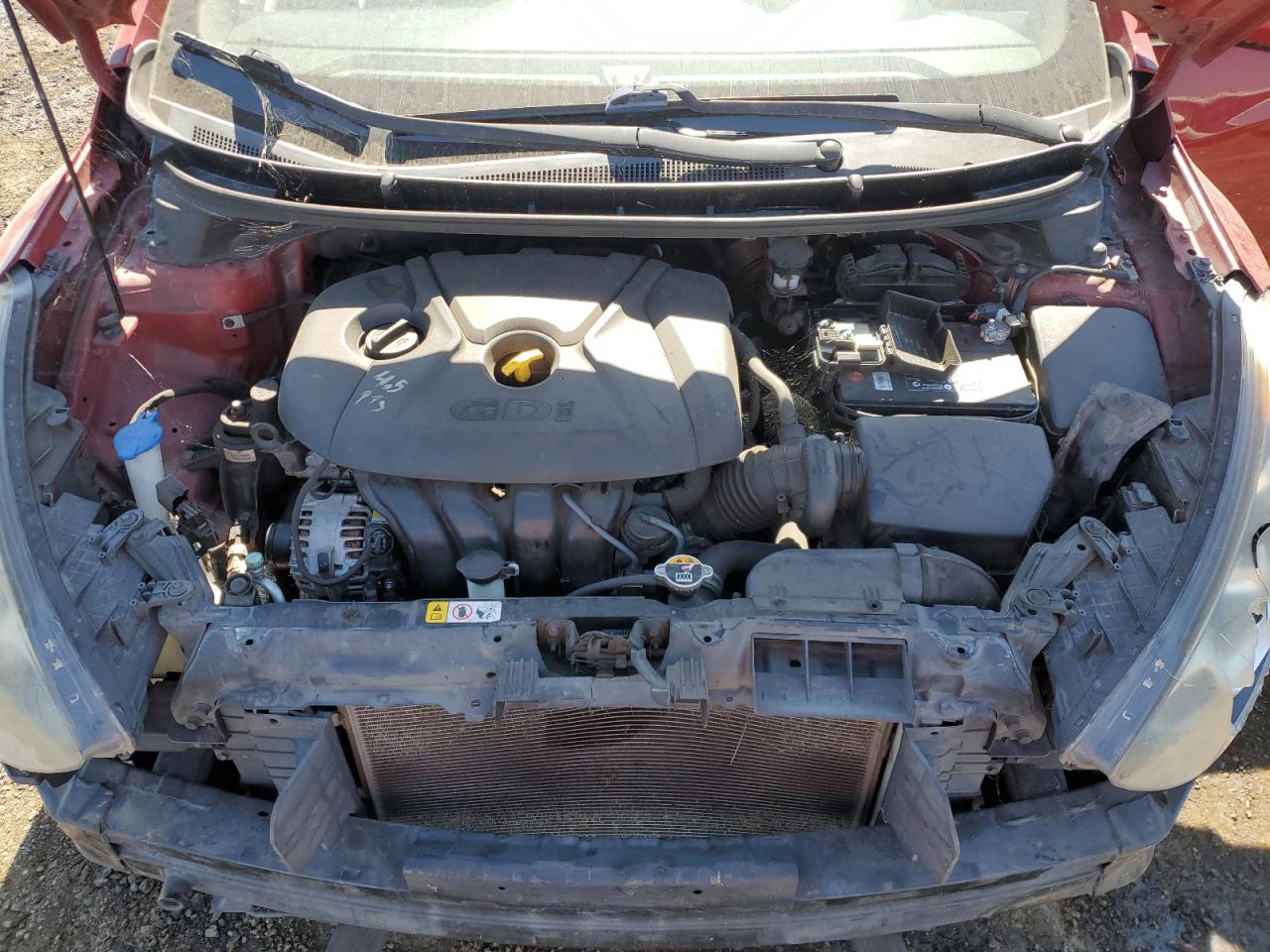 2016 Hyundai Elantra Gt VIN: KMHD35LH2GU297813 Lot: 61937134