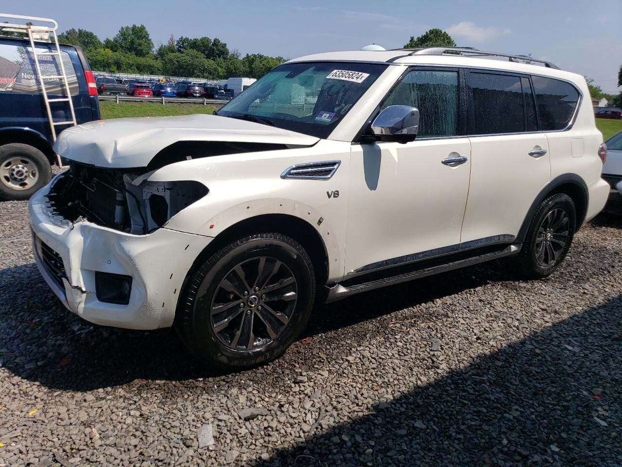 2017 Nissan Armada Platinum VIN: JN8AY2NE8H9704746 Lot: 63505824