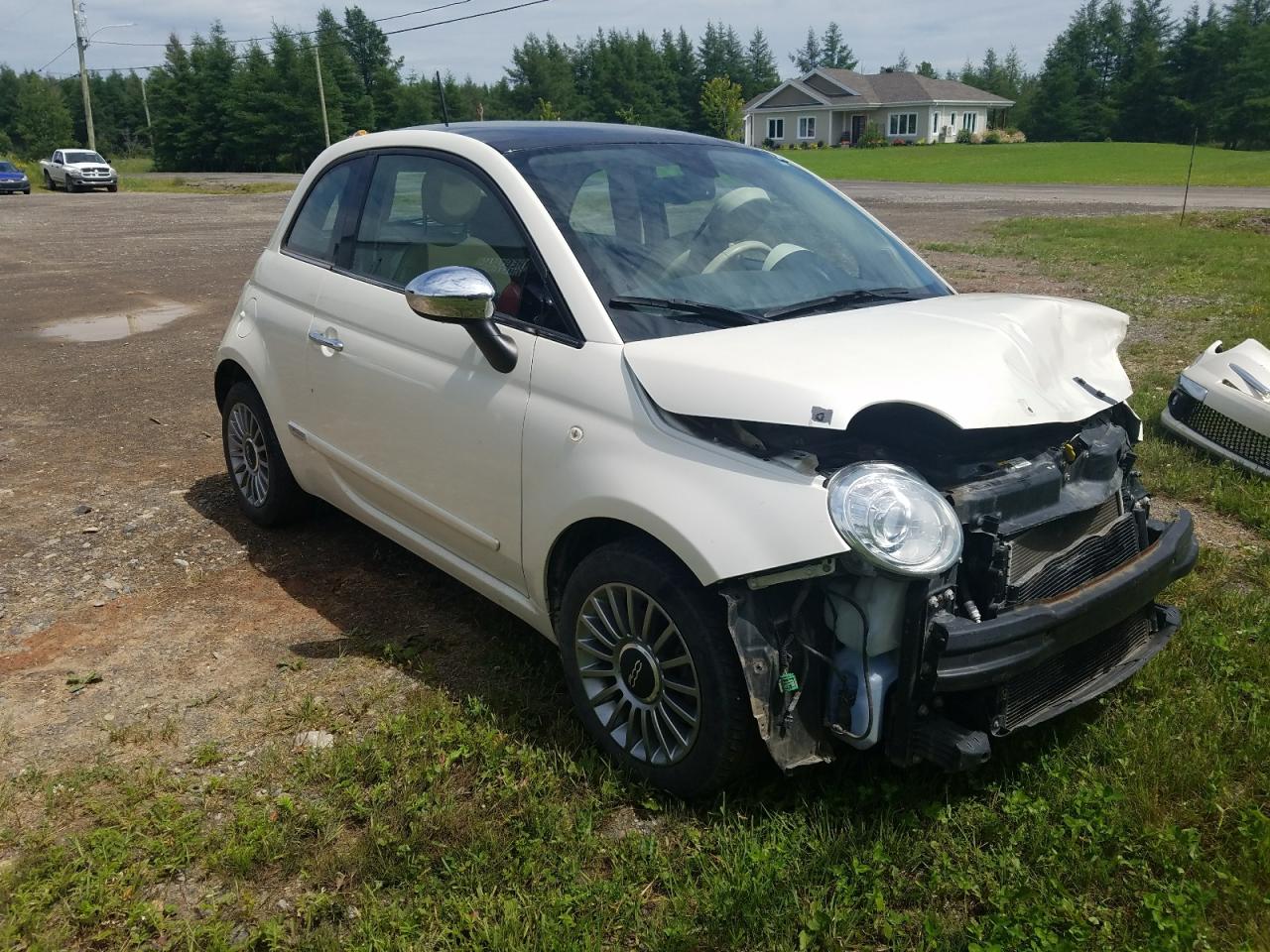 2012 Fiat 500 Lounge VIN: 3C3CFFCR4CT363289 Lot: 62596334