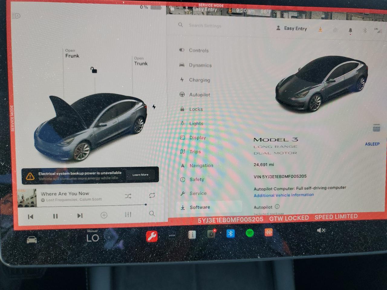 5YJ3E1EB0MF005205 2021 Tesla Model 3