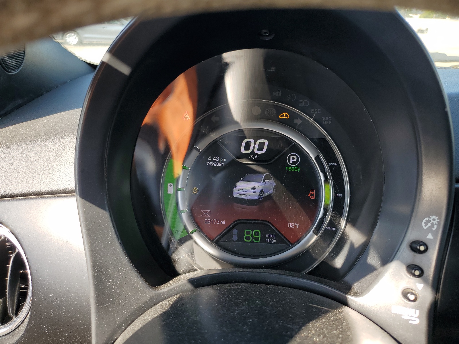 3C3CFFGE3GT122076 2016 Fiat 500 Electric