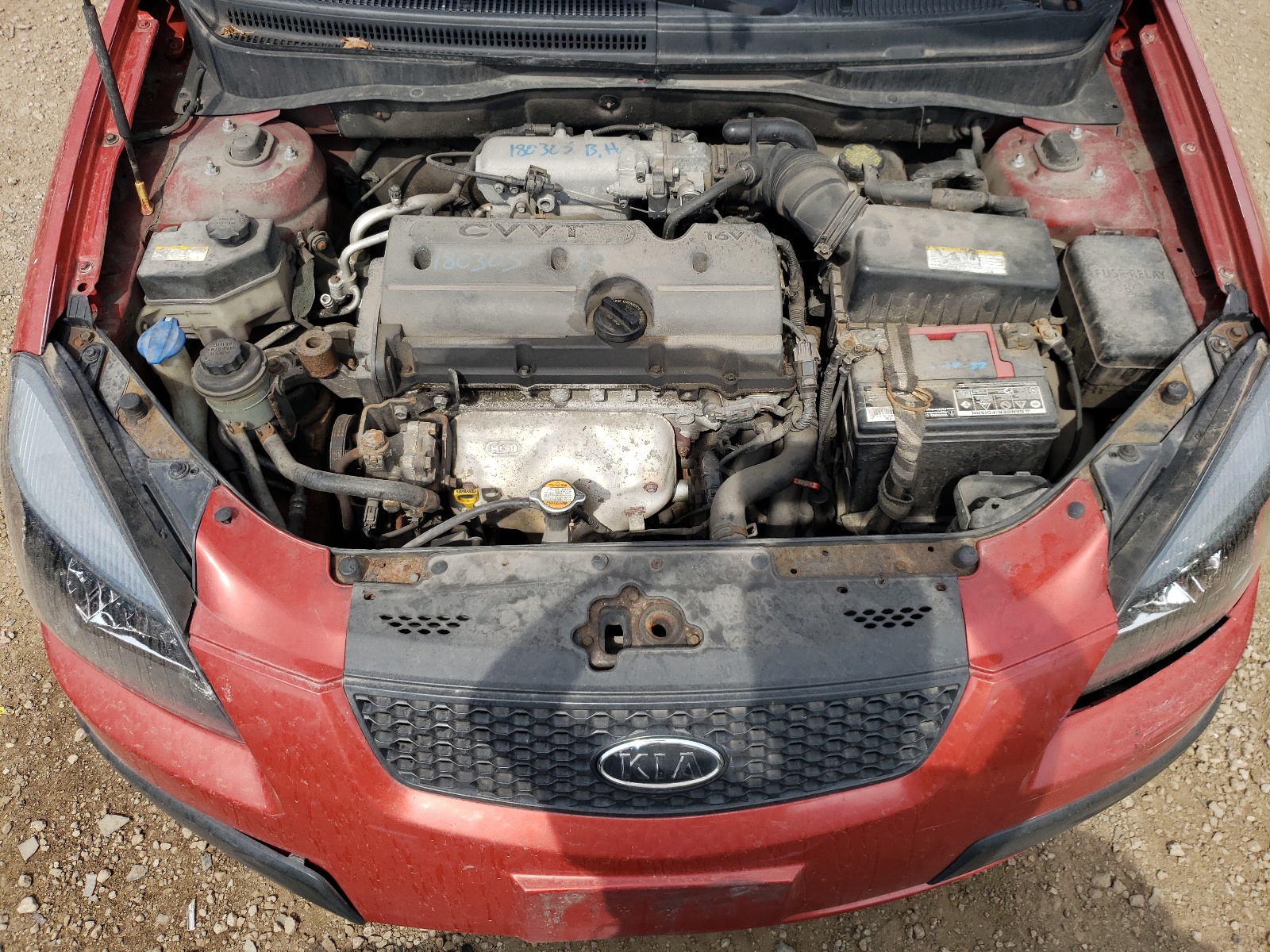 KNADE123576213773 2007 Kia Rio Base