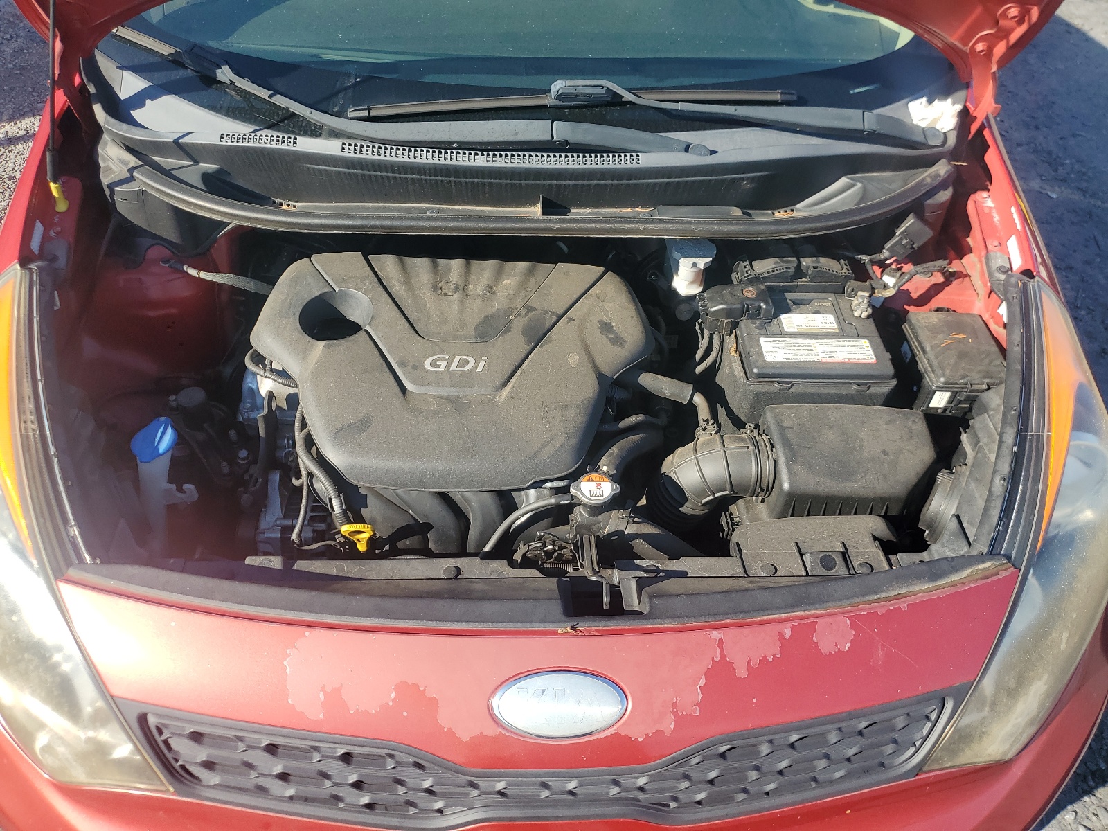 2013 Kia Rio Lx vin: KNADM5A34D6300412