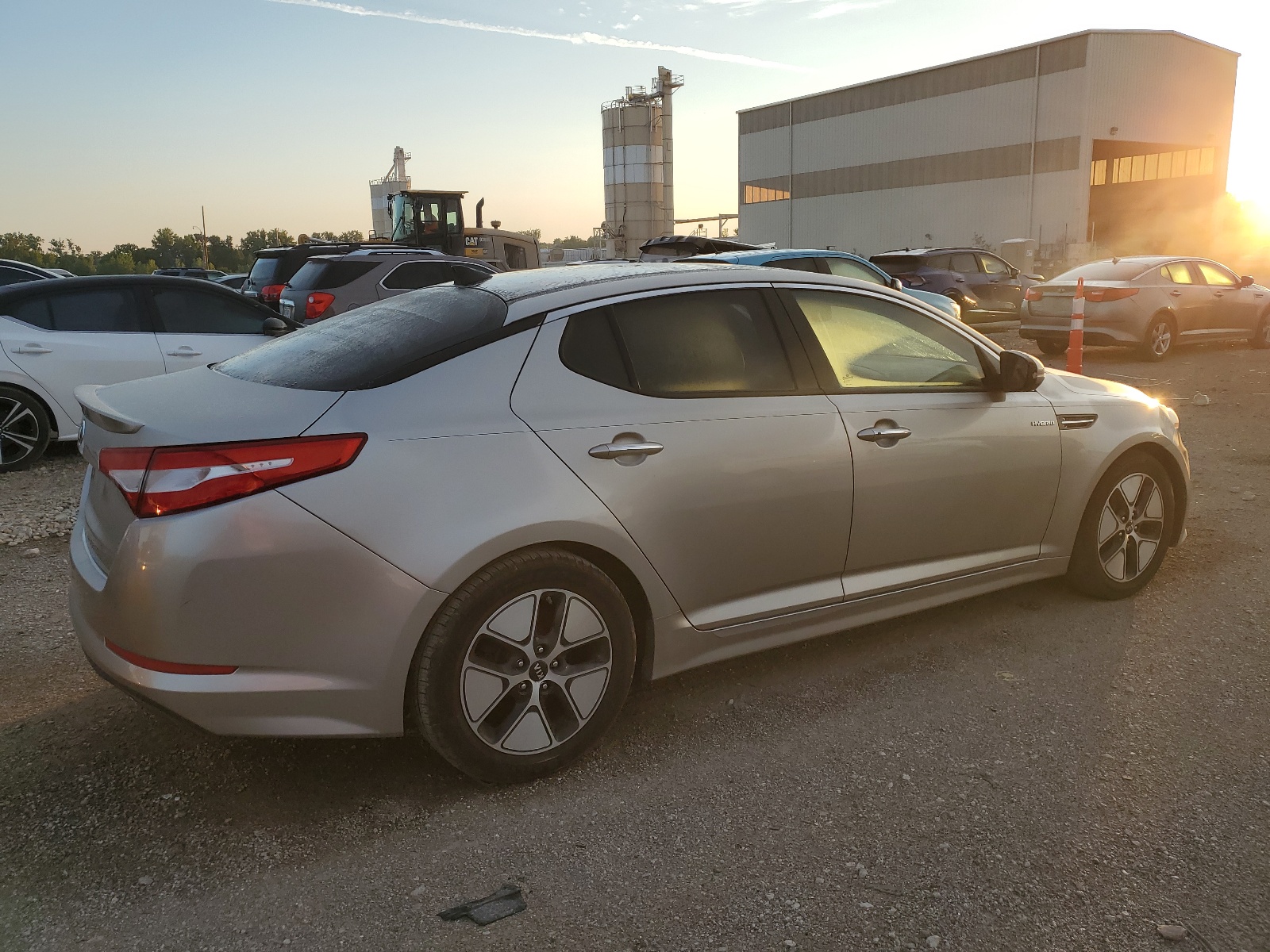 2013 Kia Optima Hybrid vin: KNAGM4AD0D5040161