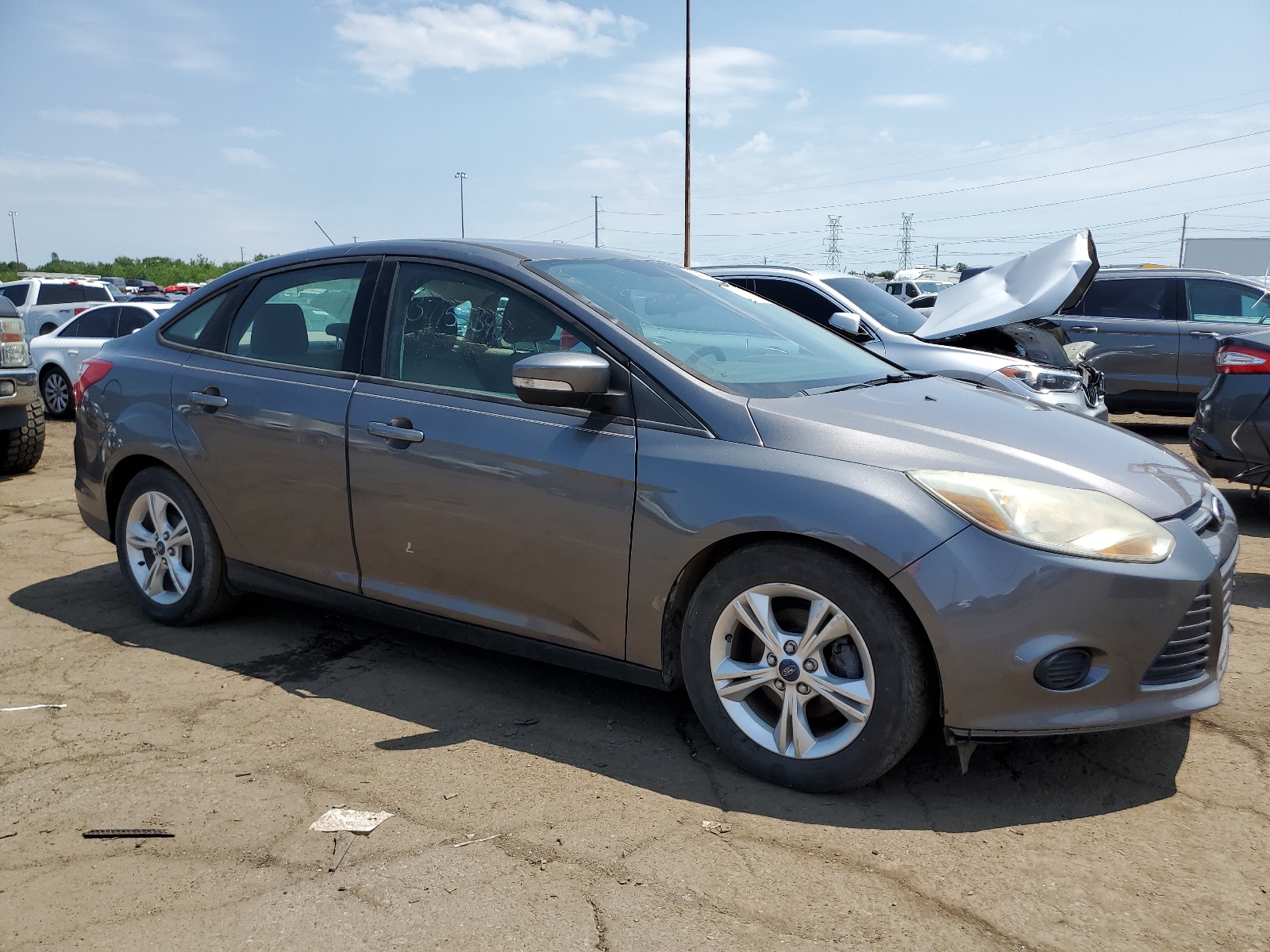 2014 Ford Focus Se vin: 1FADP3F2XEL204114