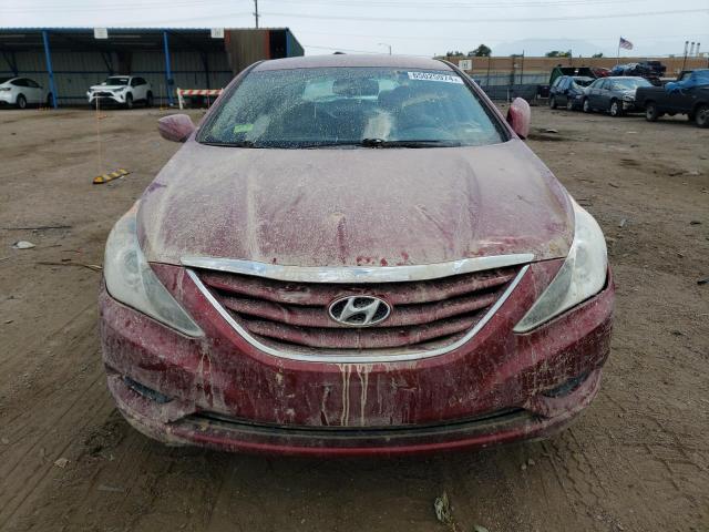  HYUNDAI SONATA 2013 Czerwony