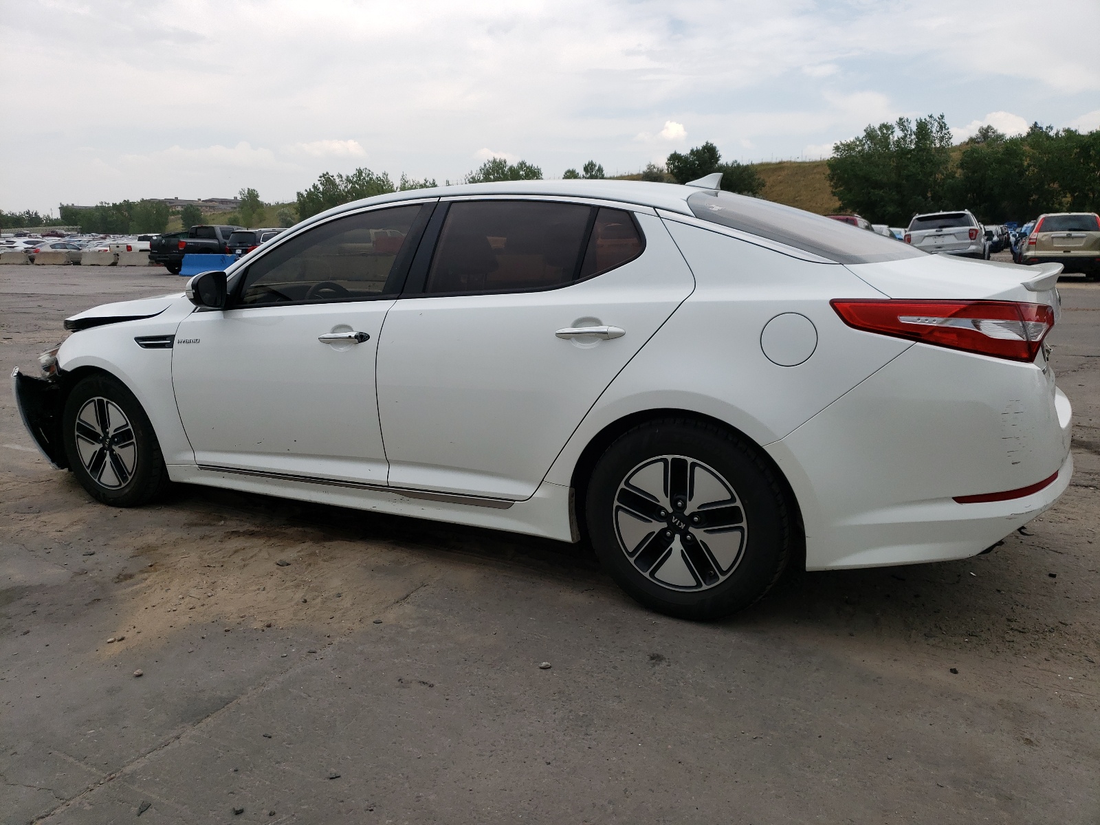 2013 Kia Optima Hybrid vin: KNAGM4AD7D5040349